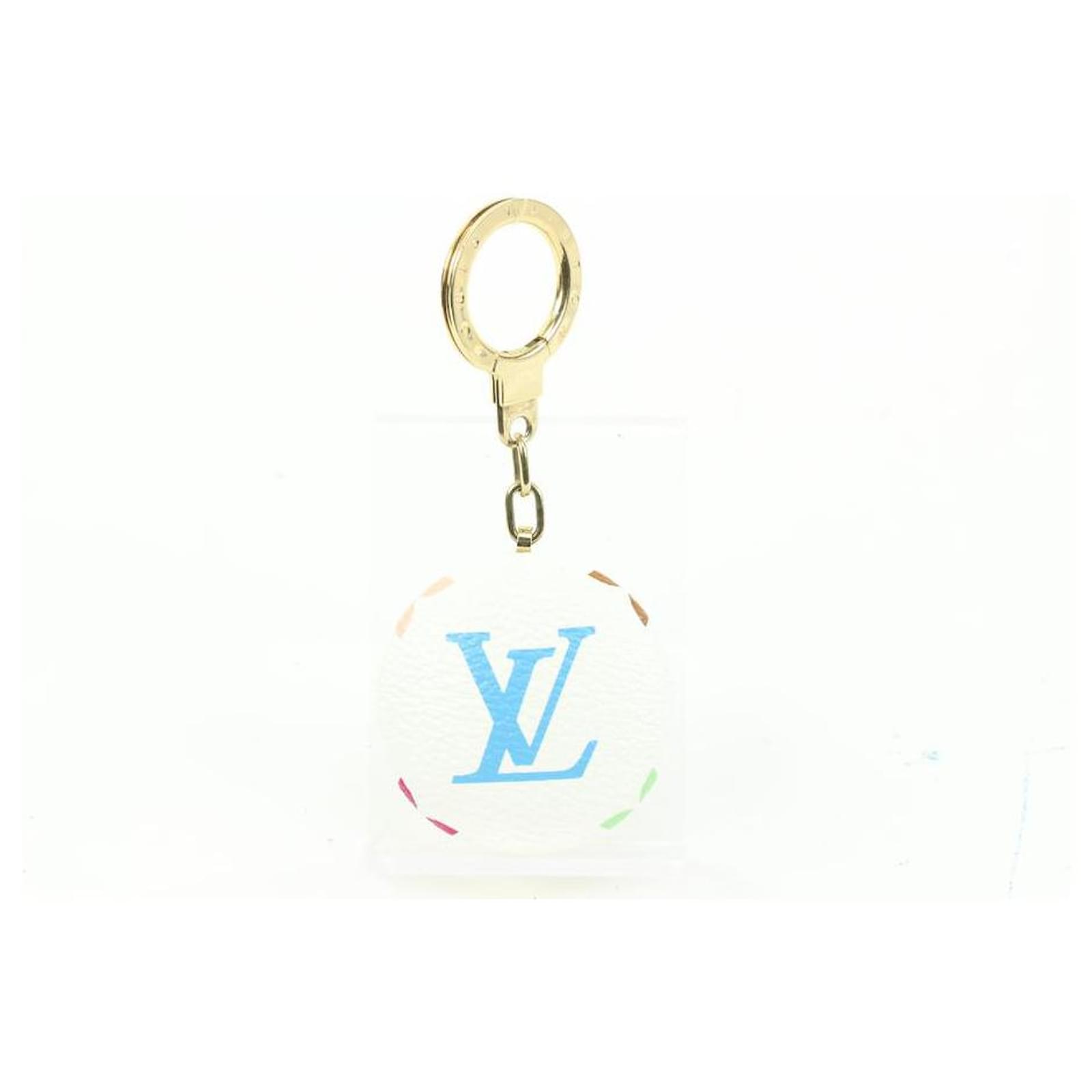 Louis Vuitton n White Monogram Multicolor Astropill Round Charm LED Key Fob  ref.647644 - Joli Closet