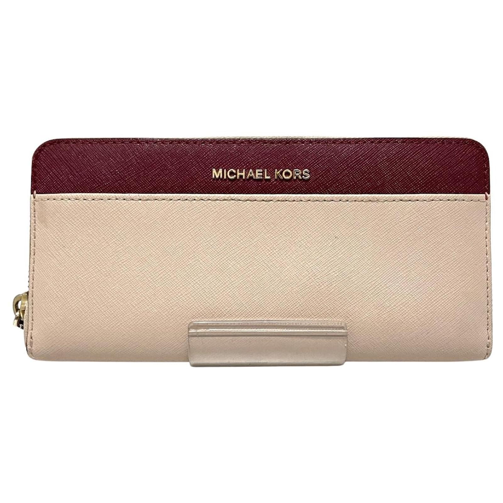 Michael Kors -- Beige Leather  - Joli Closet