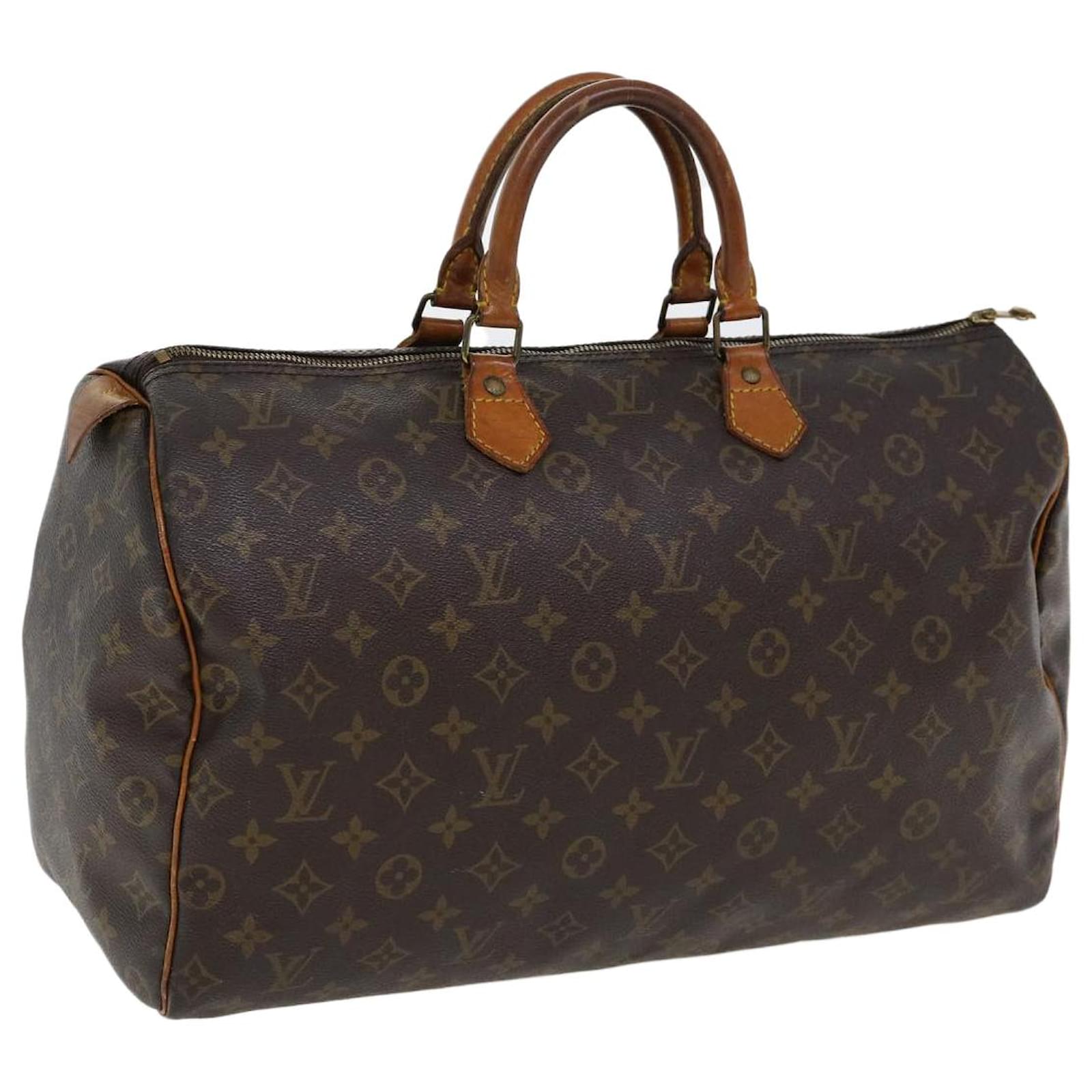 Louis Vuitton Monogram Speedy 40 Hand Bag M41522 LV Auth pt4449 Cloth  ref.648518 - Joli Closet