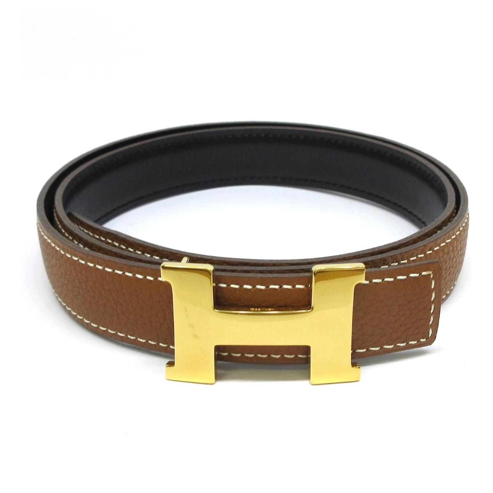Hermès Hermes H Brown Leather ref.648735 - Joli Closet