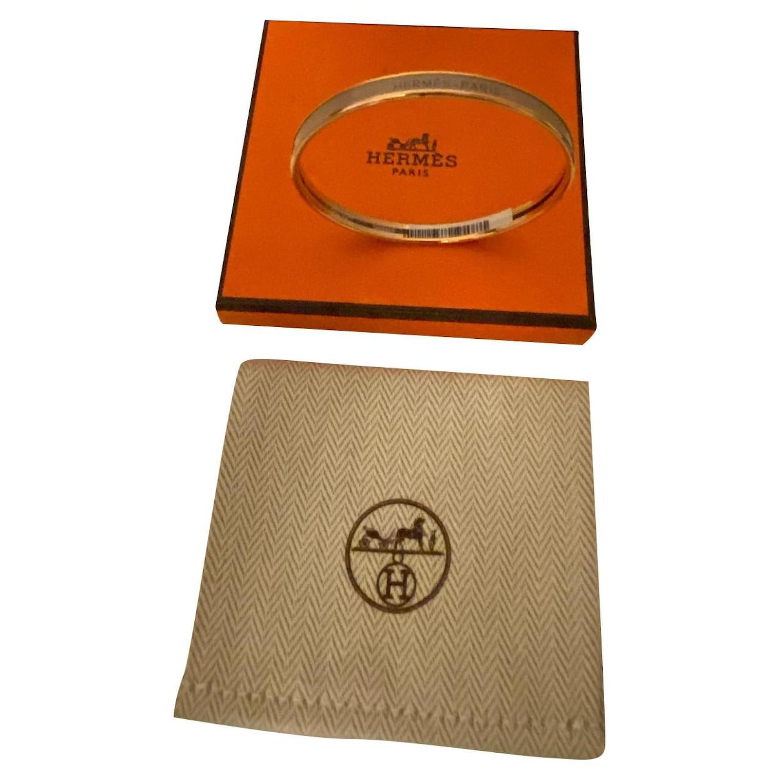 Hermes extra store thin bangle