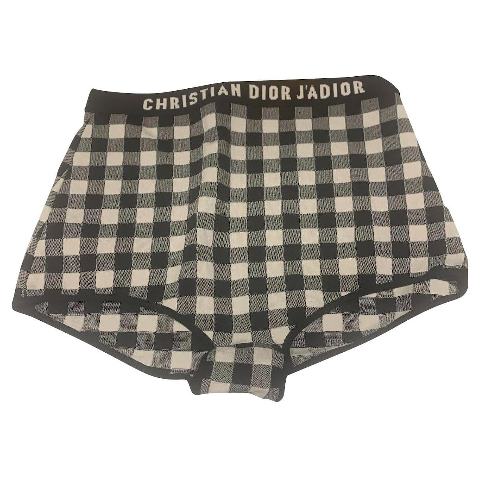 Christian Dior Swimwear Black White Elastane ref.647589 - Joli Closet