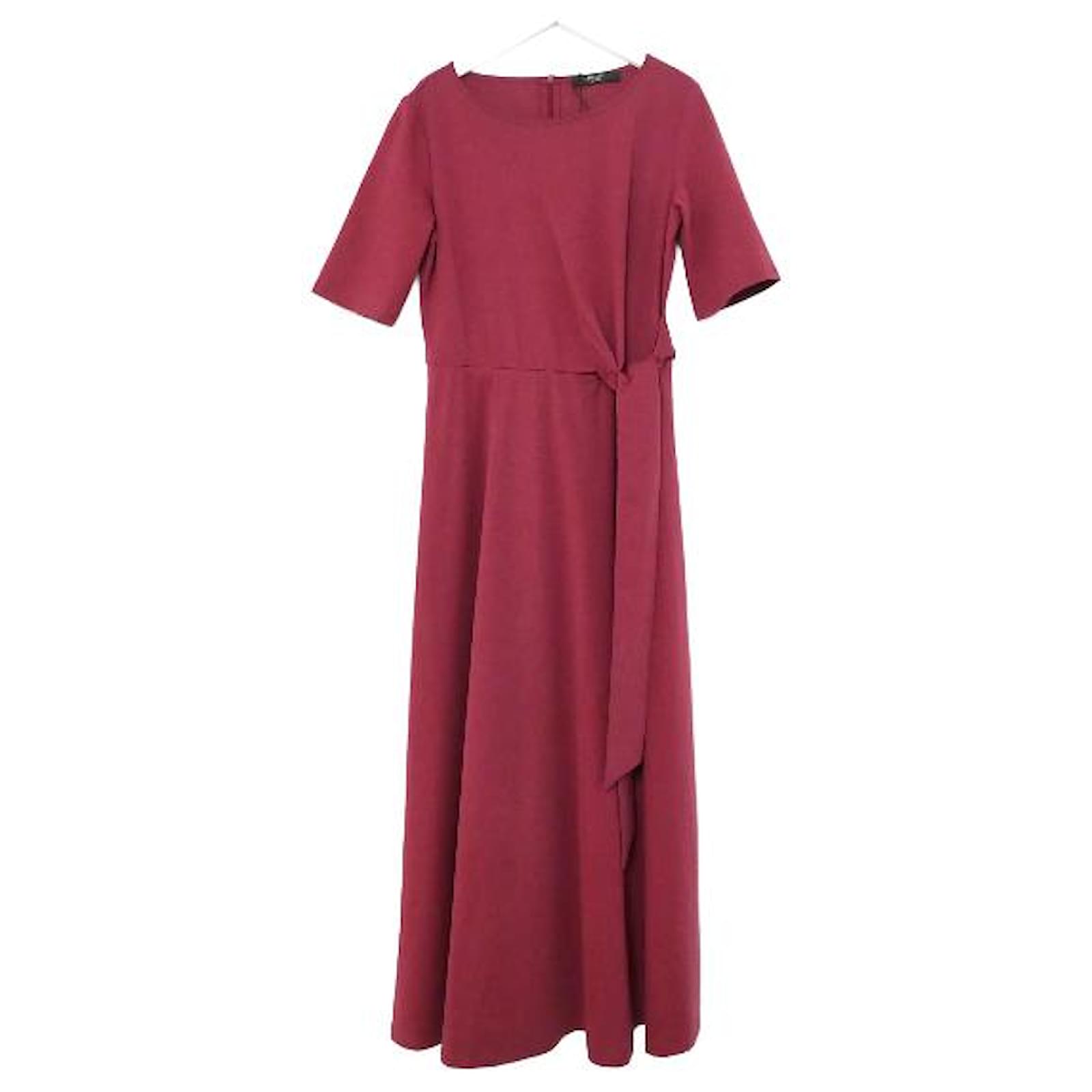 Weekend Max Mara Robe Weekend by MaxMara Geranio Lyocell Rouge ref.649249 - Joli Closet