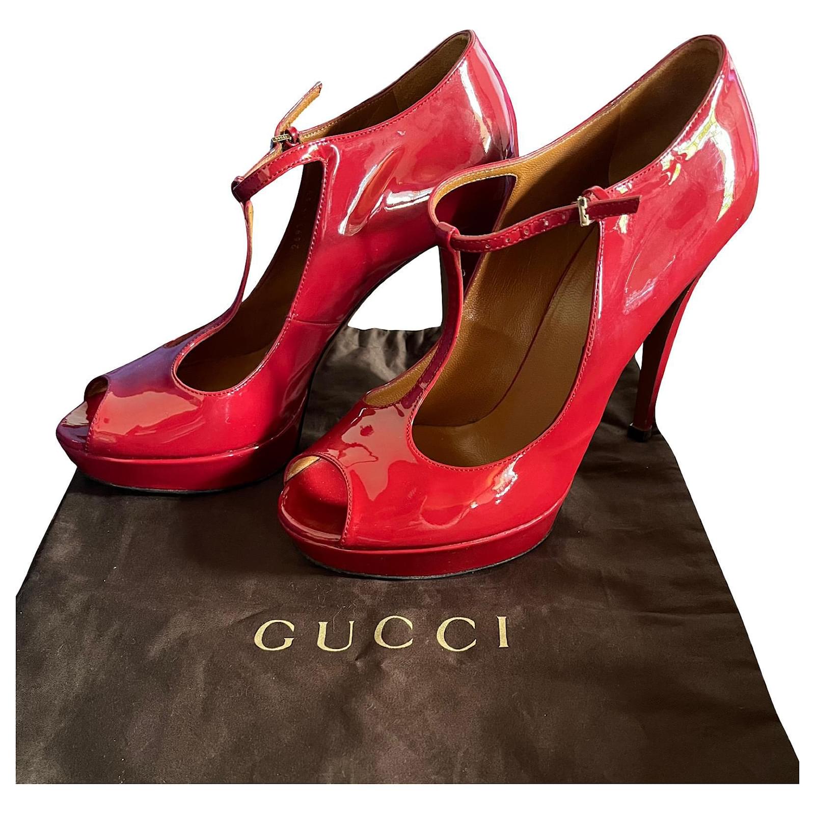 Gucci Red High Heels | peacecommission.kdsg.gov.ng