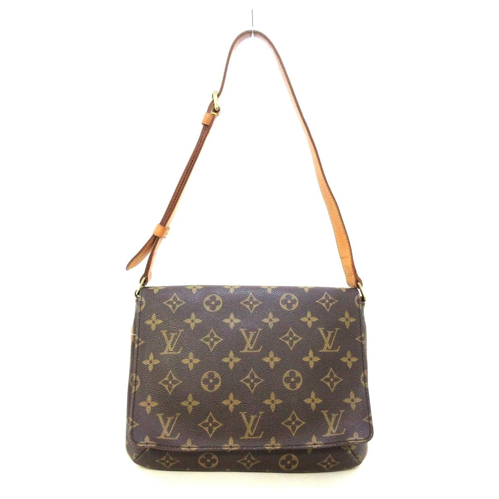 Louis Vuitton Musette Tango Brown Cloth ref.922591 - Joli Closet