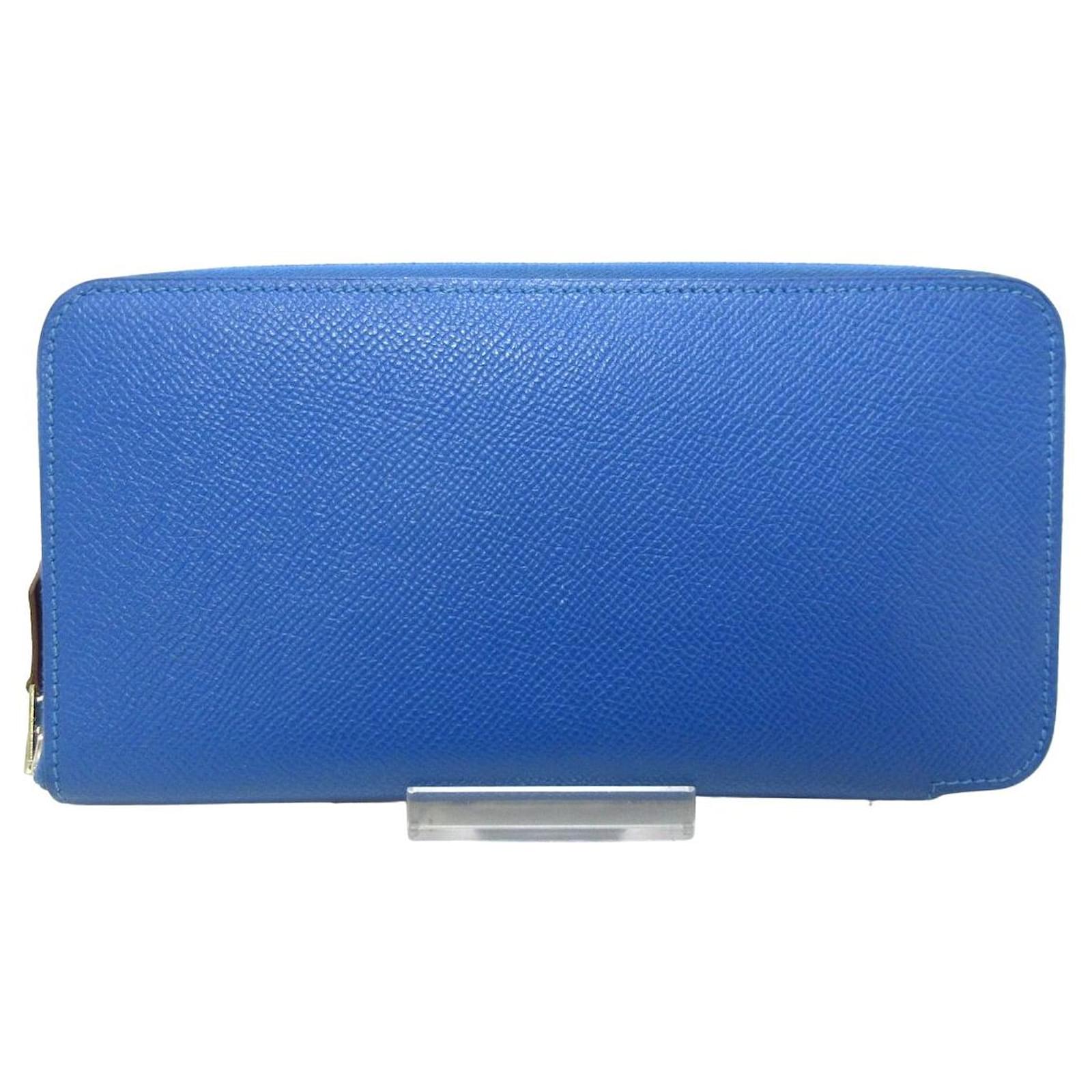 Hermès Azap Blue Leather ref.649522 - Joli Closet