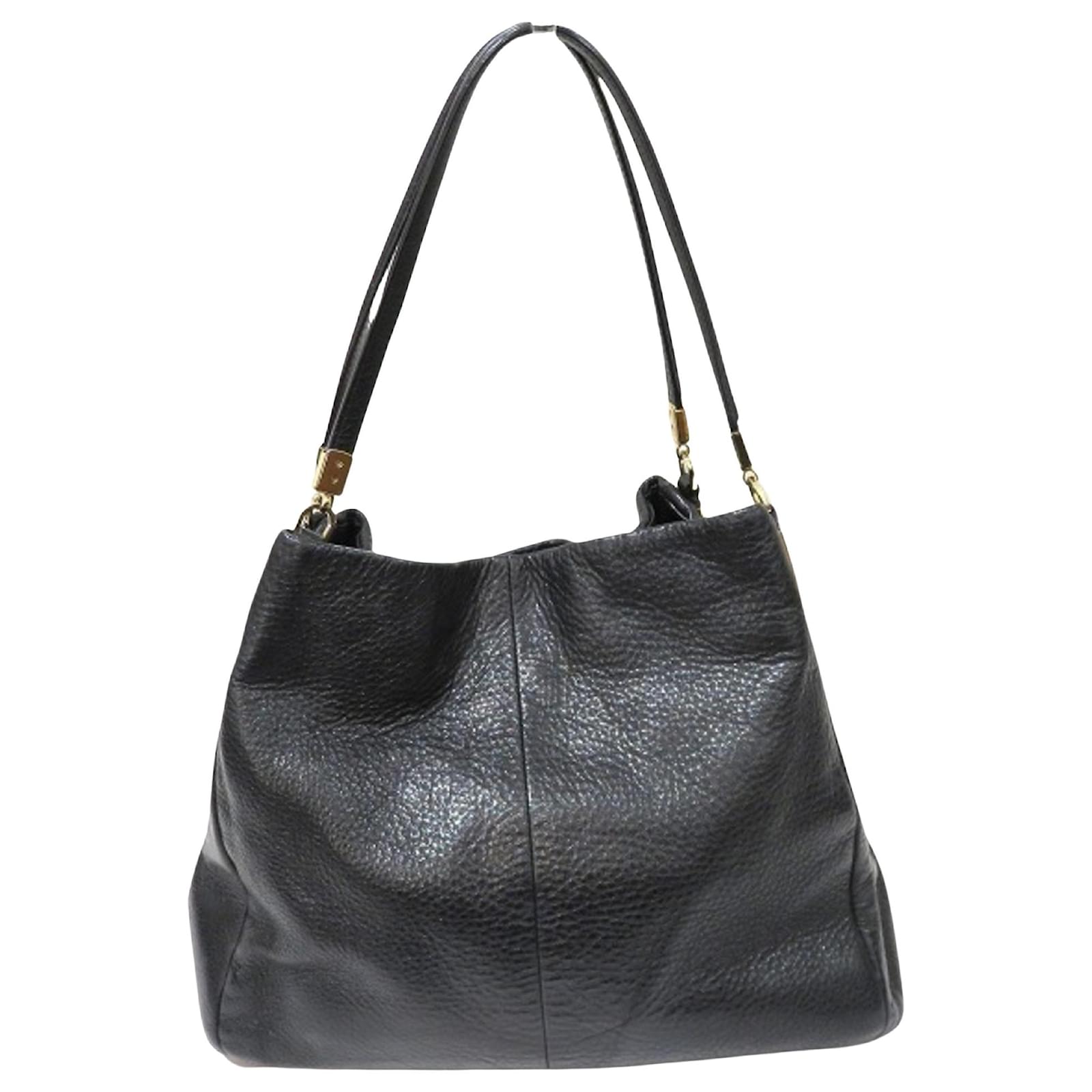 Coach Madison Black Leather ref.649690 - Joli Closet