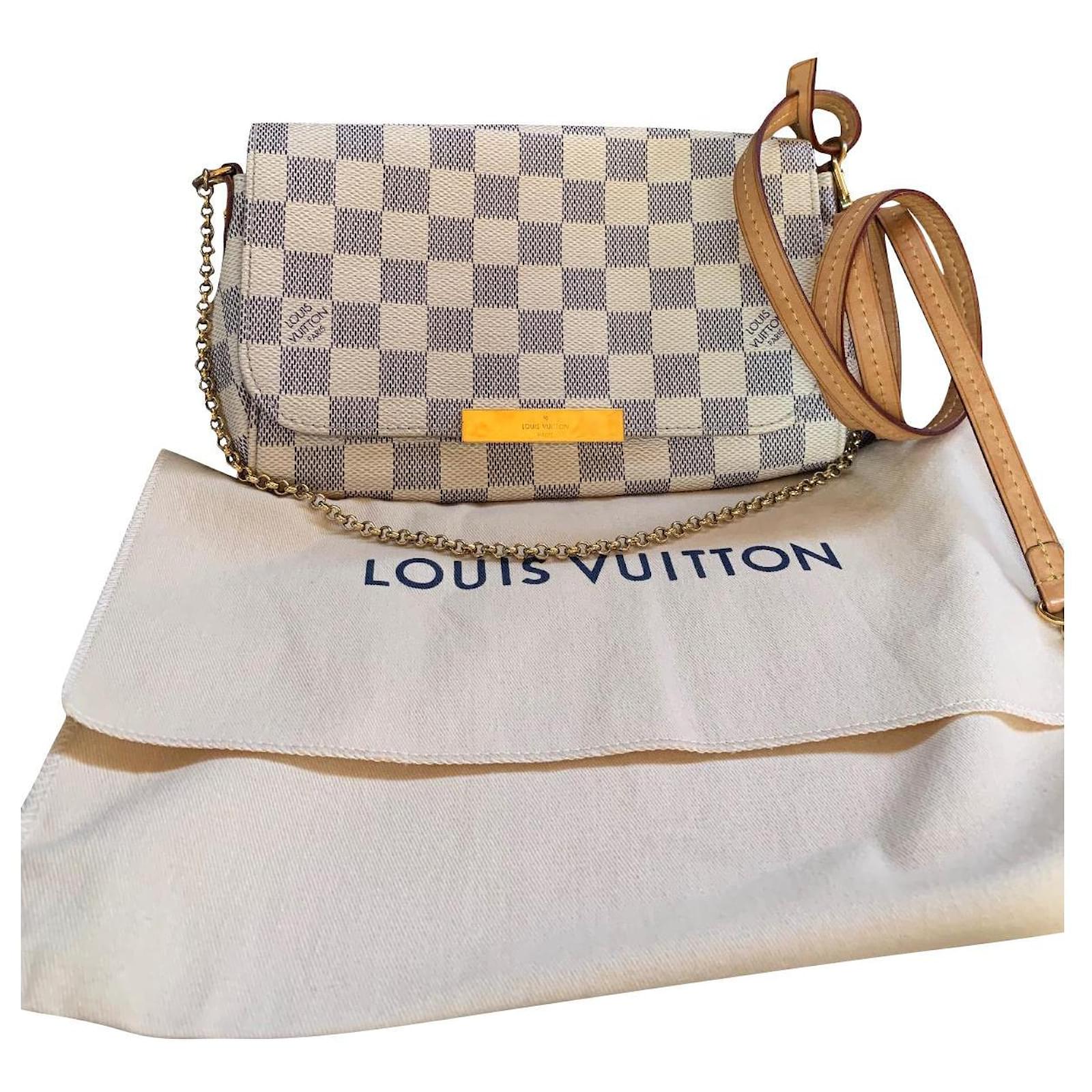 Louis Vuitton Damier Azur Canvas Favorite PM Bag Louis Vuitton