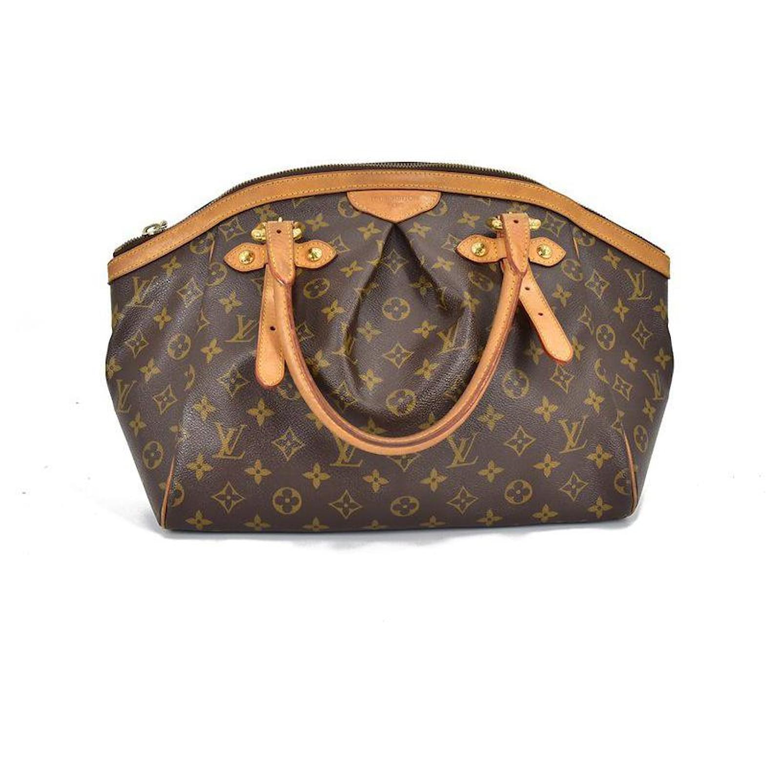 Louis Vuitton Monogram Tivoli PM Brown Cloth ref.650338 - Joli Closet
