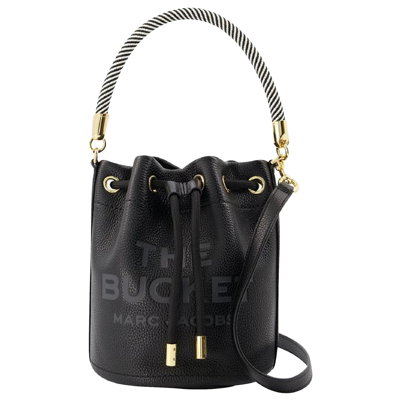 Marc Jacobs The Bucket In Black Leather Ref.650792 - Joli Closet