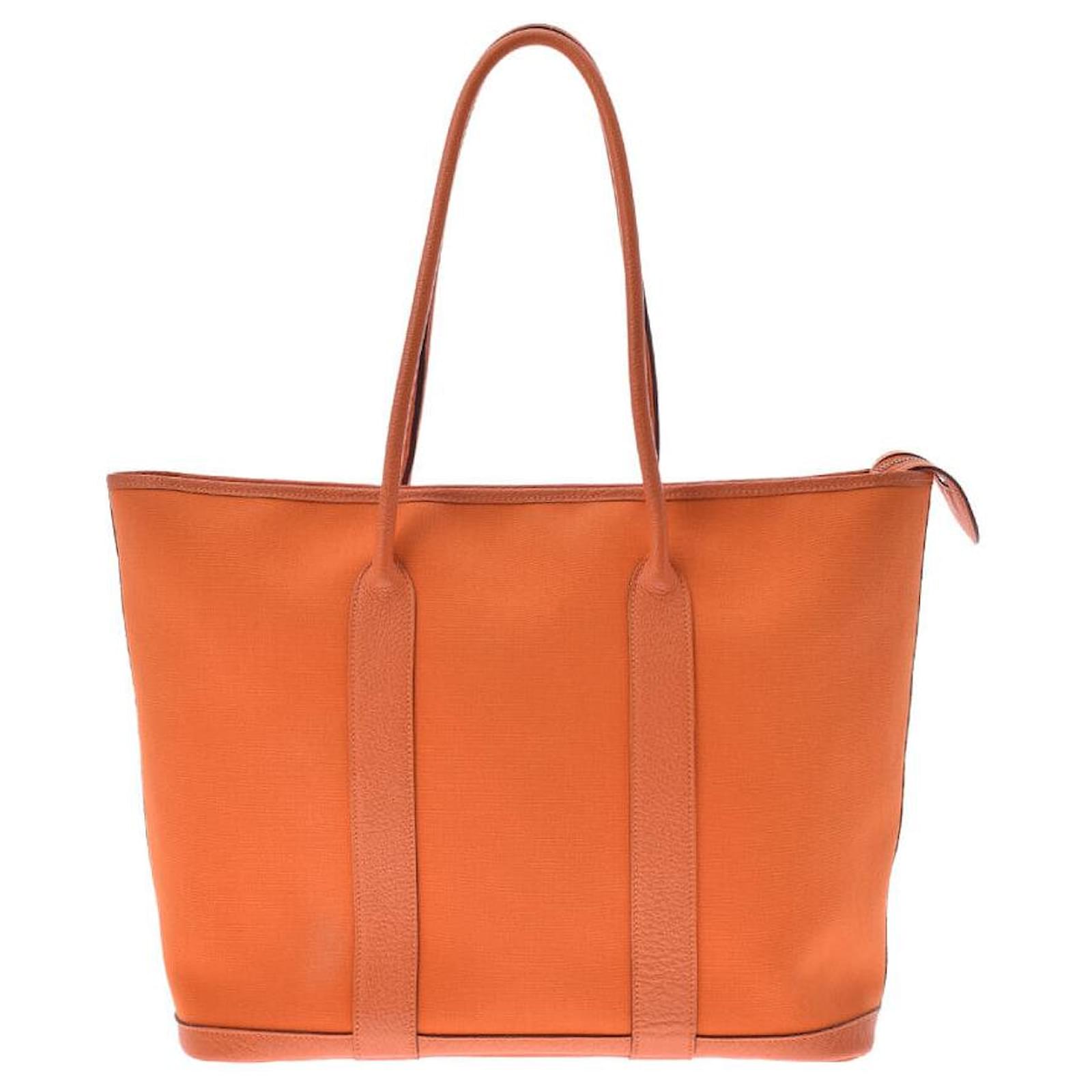 Hermès Garden Party Orange Cloth ref.651533 - Joli Closet