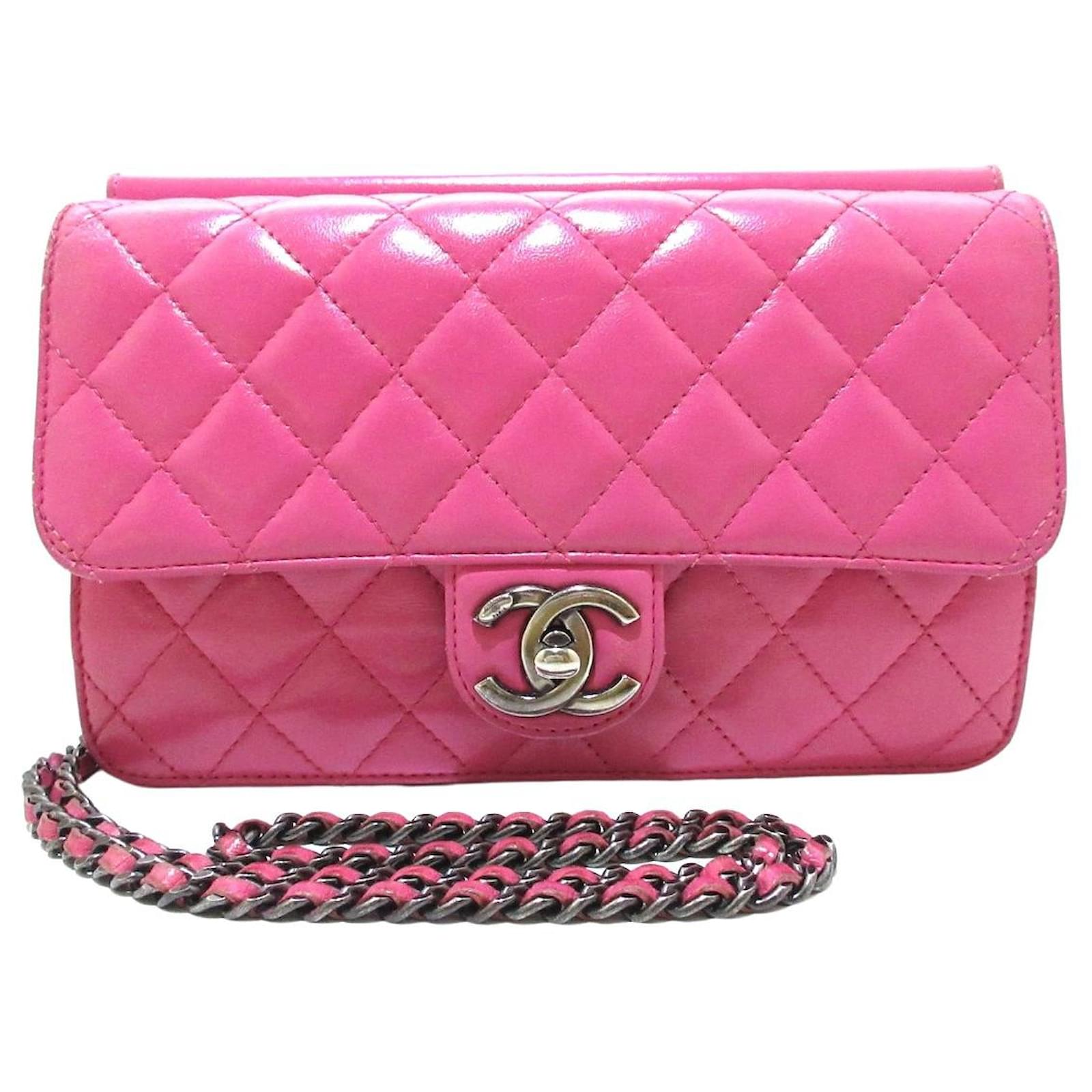 Chanel Matrasse Pink Leather ref.651558 - Joli Closet