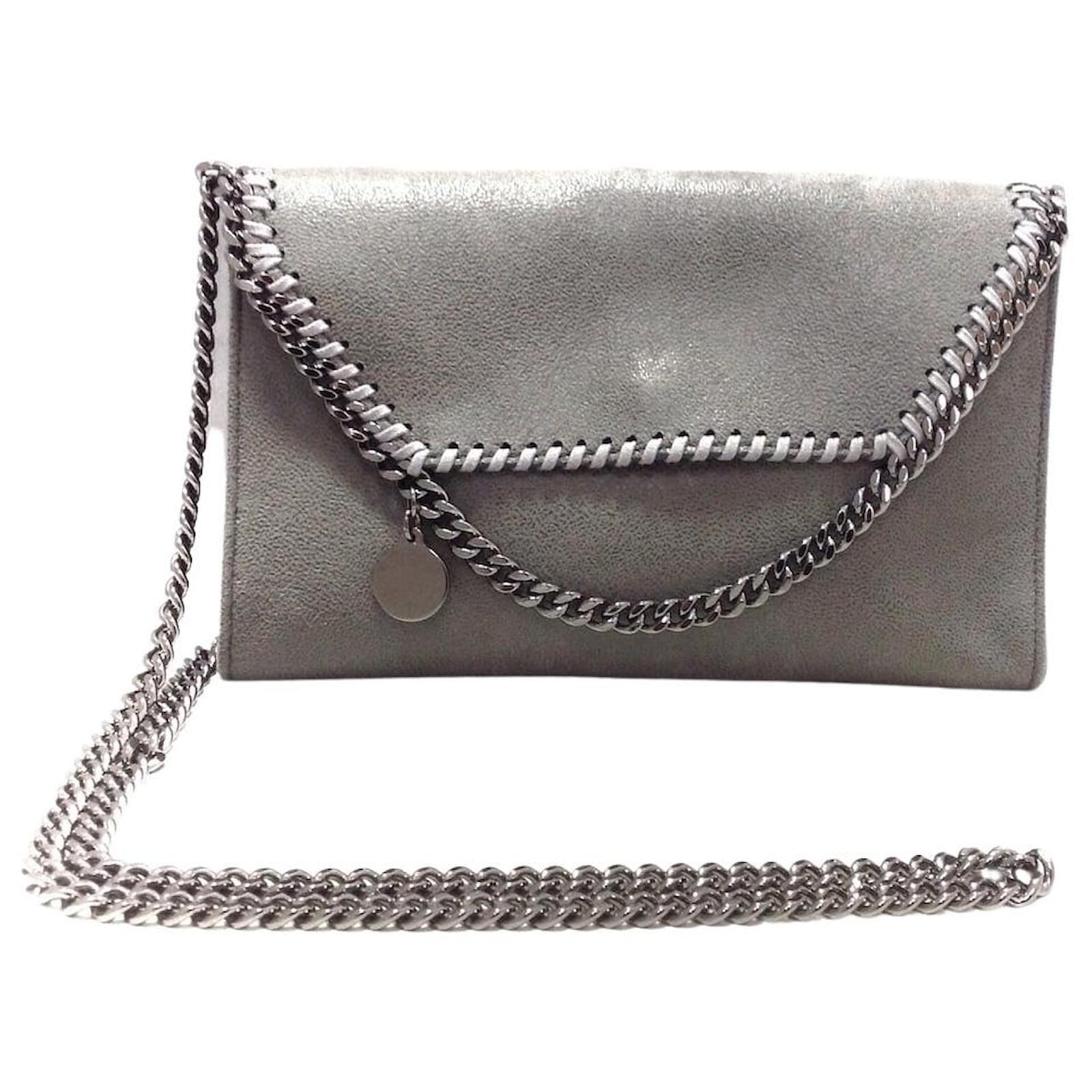 Stella Mc Cartney Stella McCartney Falabella mini Grey Synthetic ref ...