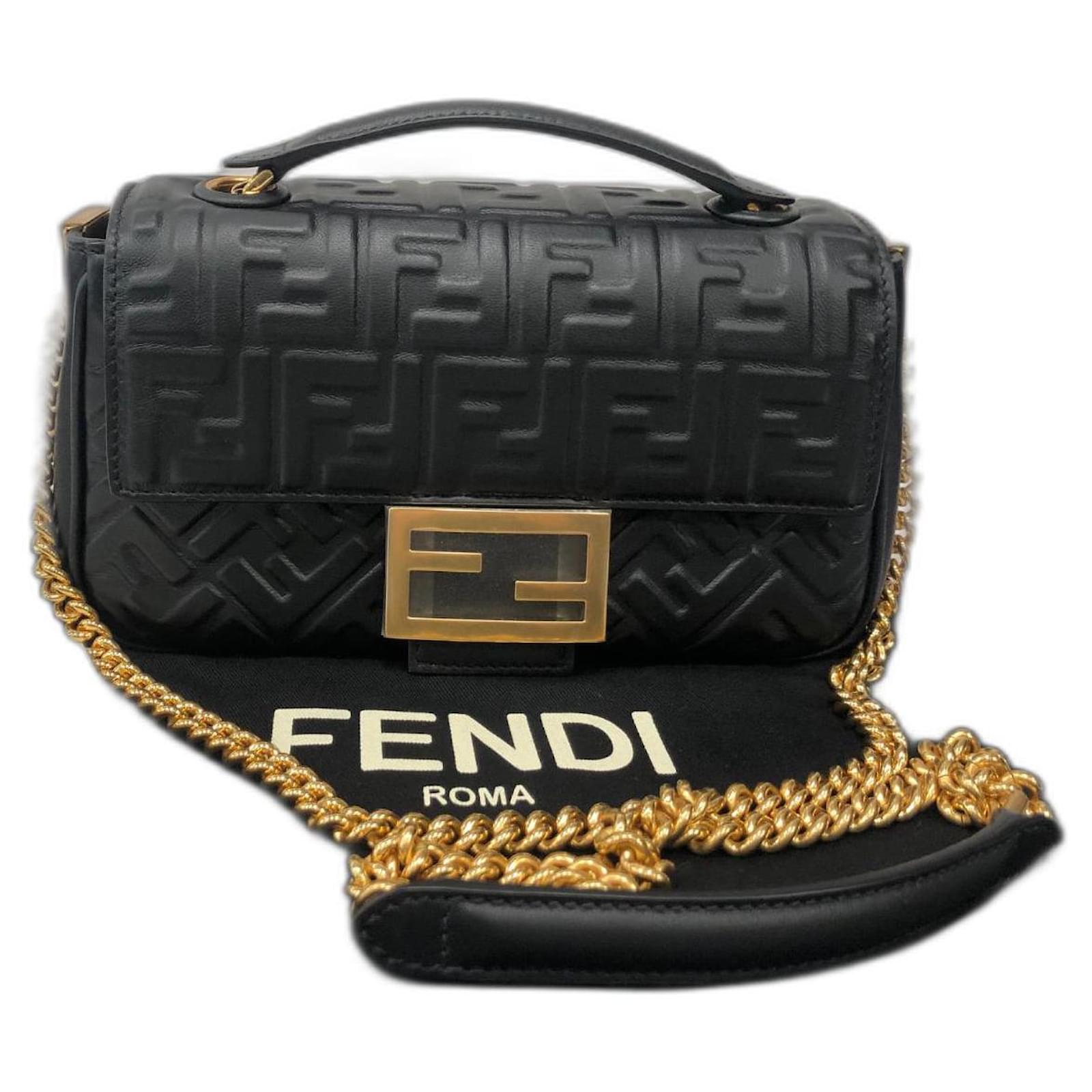 Fendi Baguette Chain Midi Bag