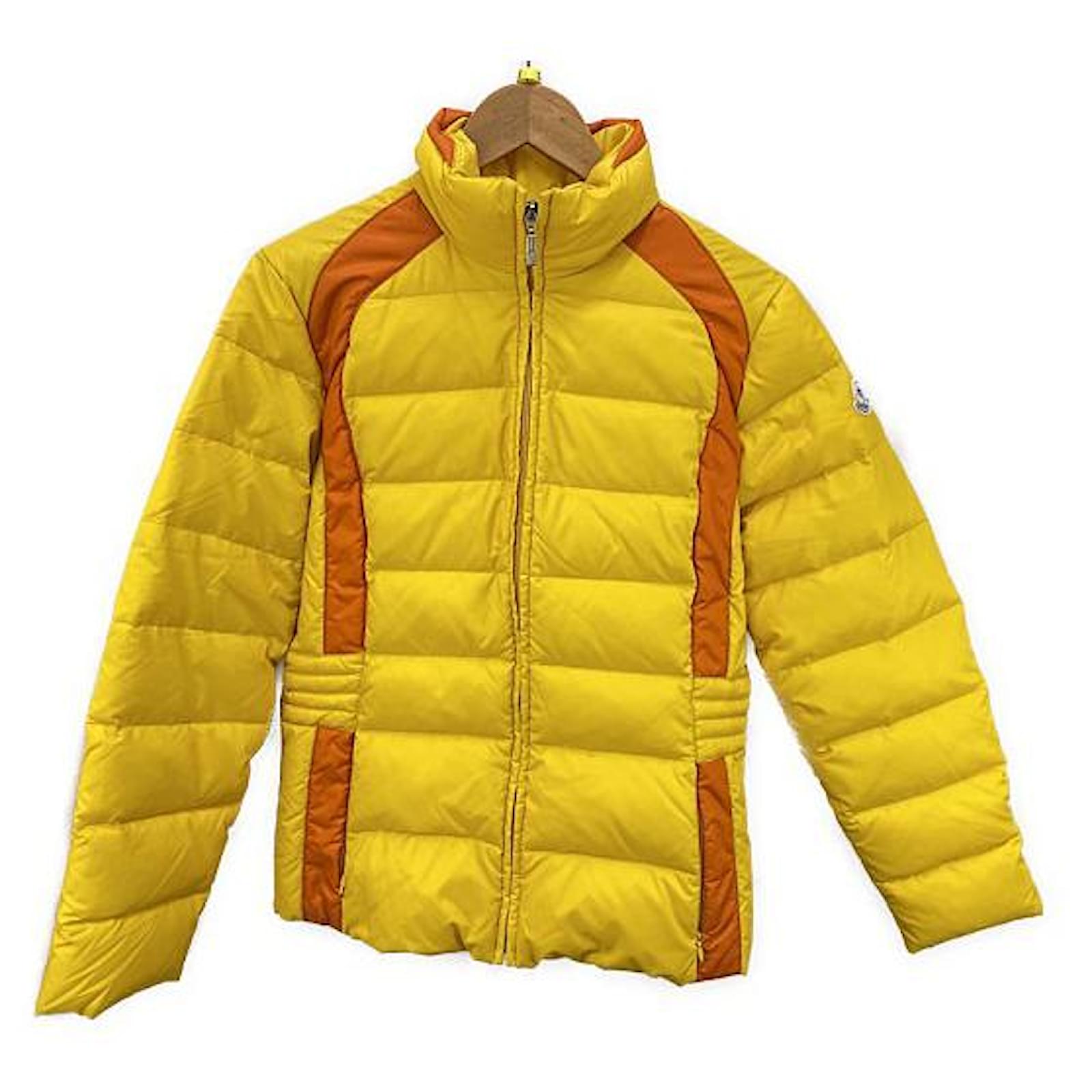 Moncler Jackets Yellow Nylon ref.652630 - Joli Closet