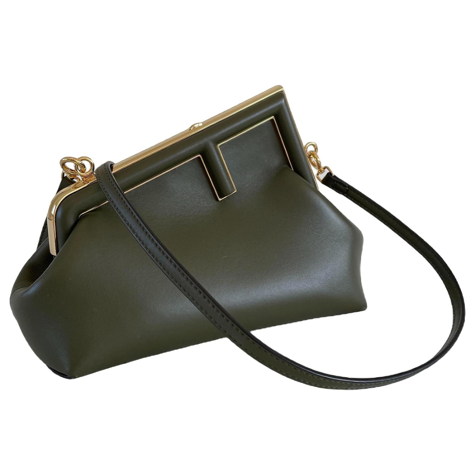 Fendi First Small - Black leather bag