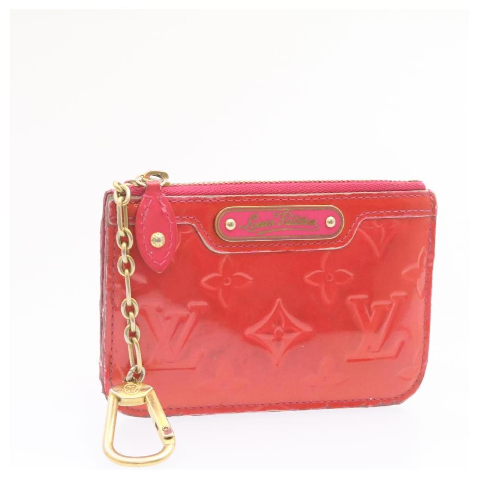 Louis Vuitton Pochette Clés Red Patent leather ref.652793 - Joli