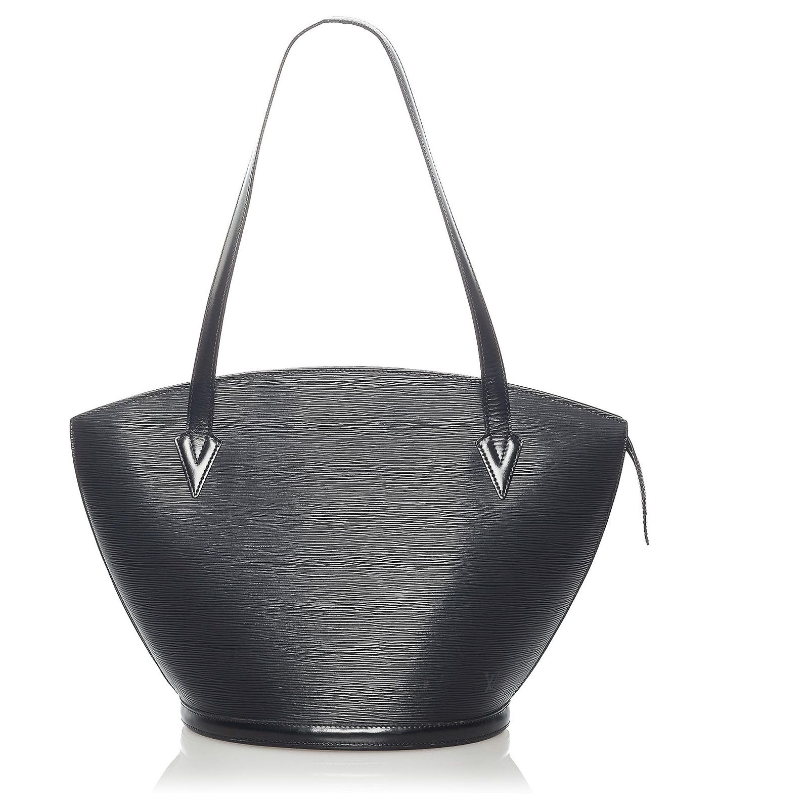 Louis Vuitton Black Epi Saint Jacques GM Long Strap Leather ref.654645 ...