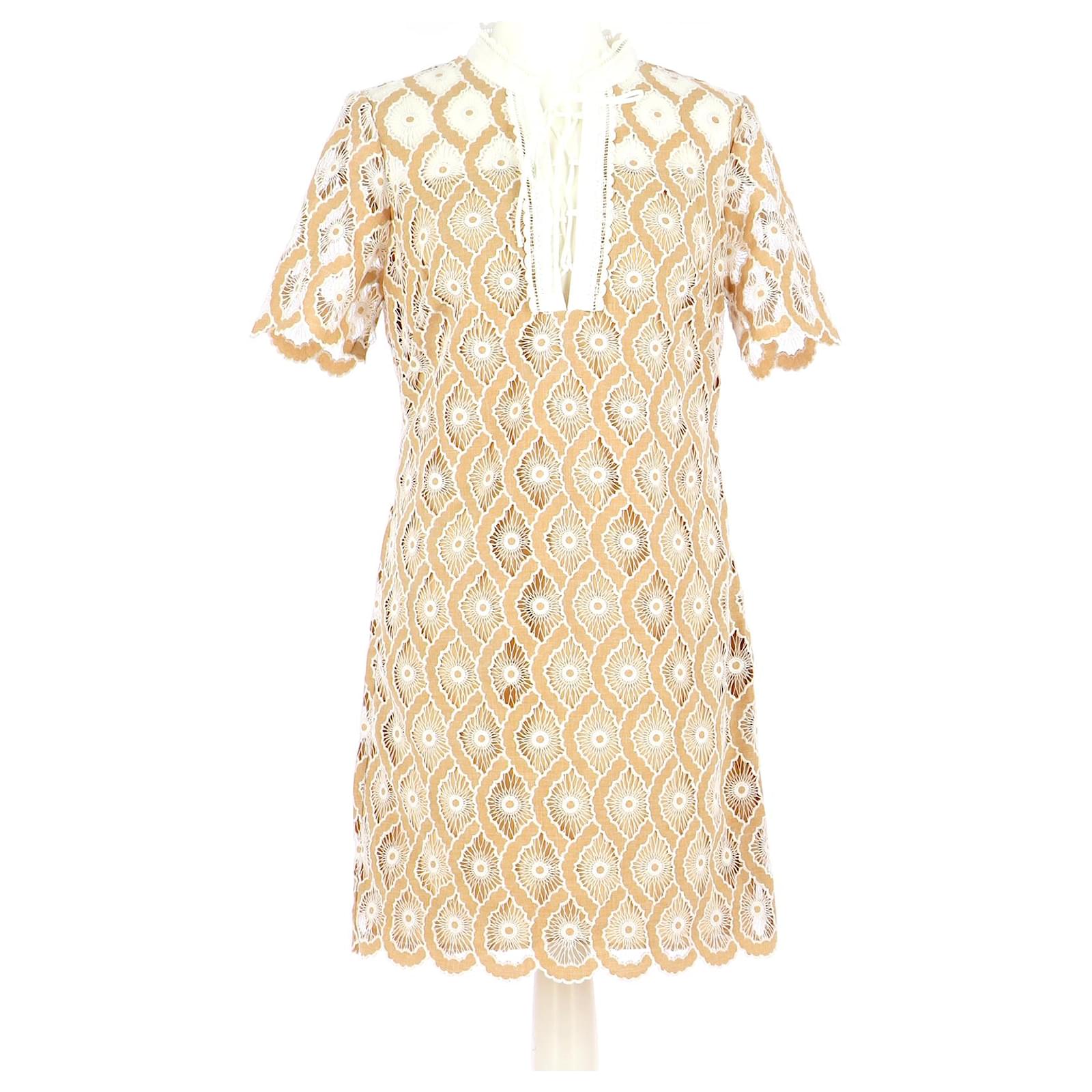 basket sandro beige
