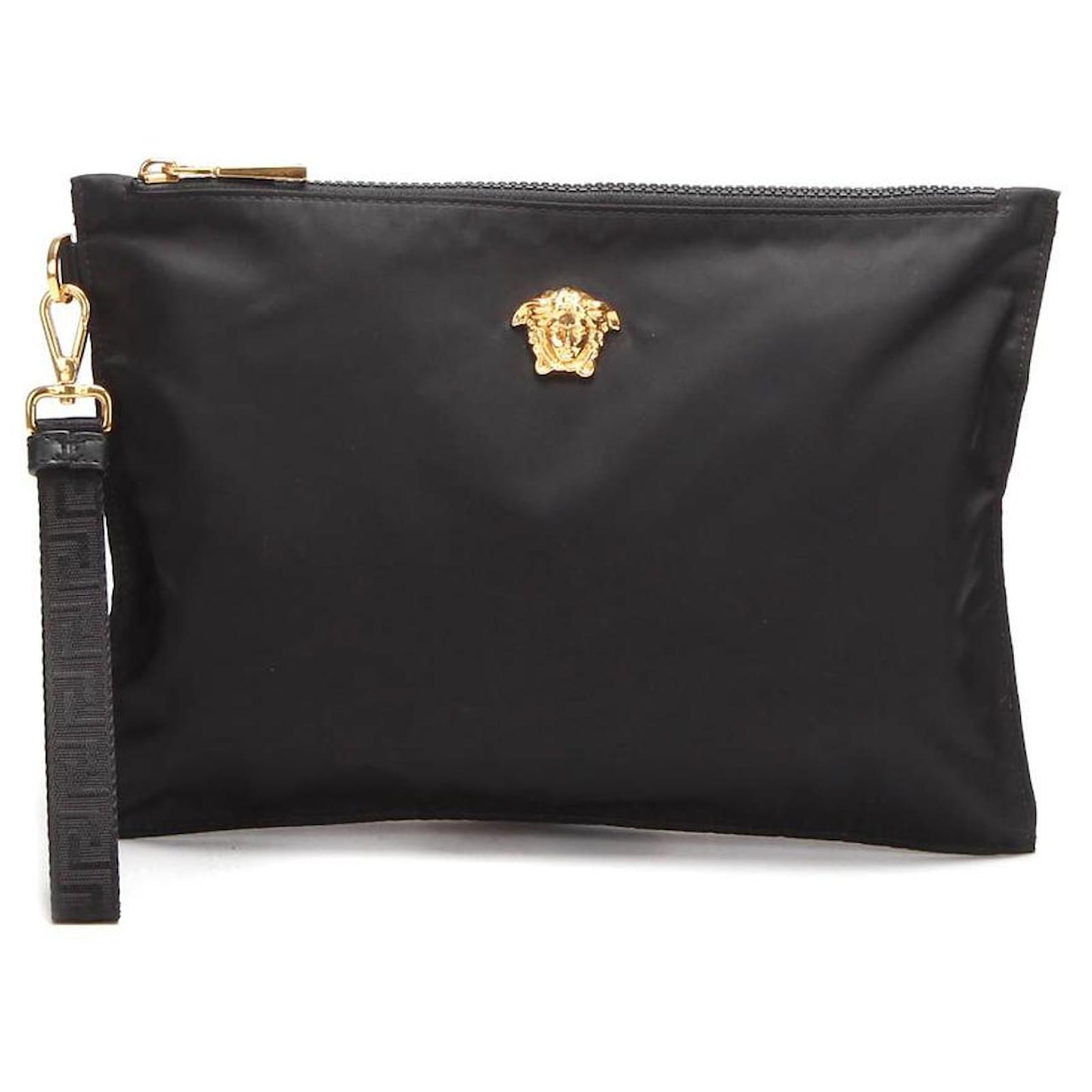 Pochette hot sale versace nera