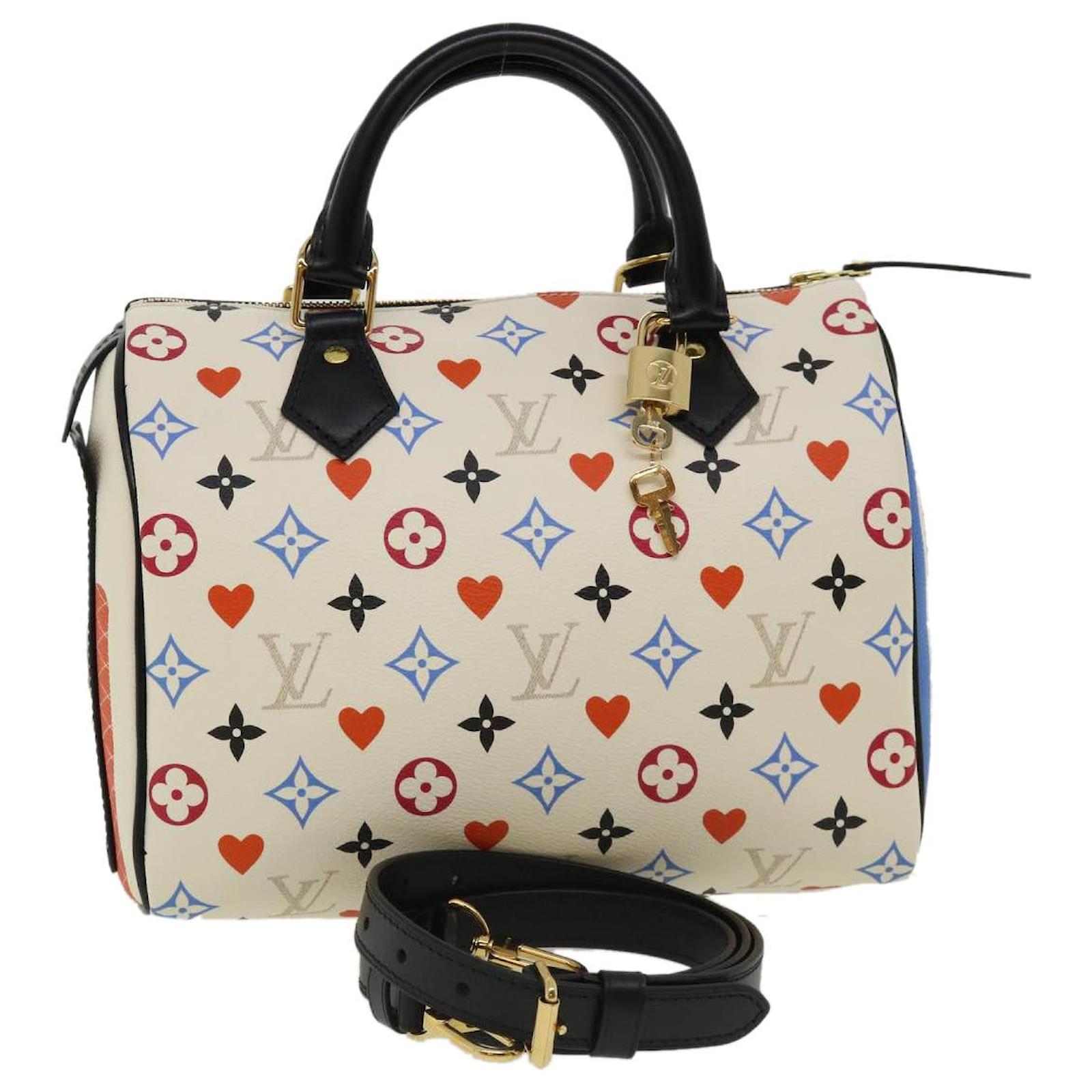Louis Vuitton Monogram Speedy Bandouliere Hand Bag
