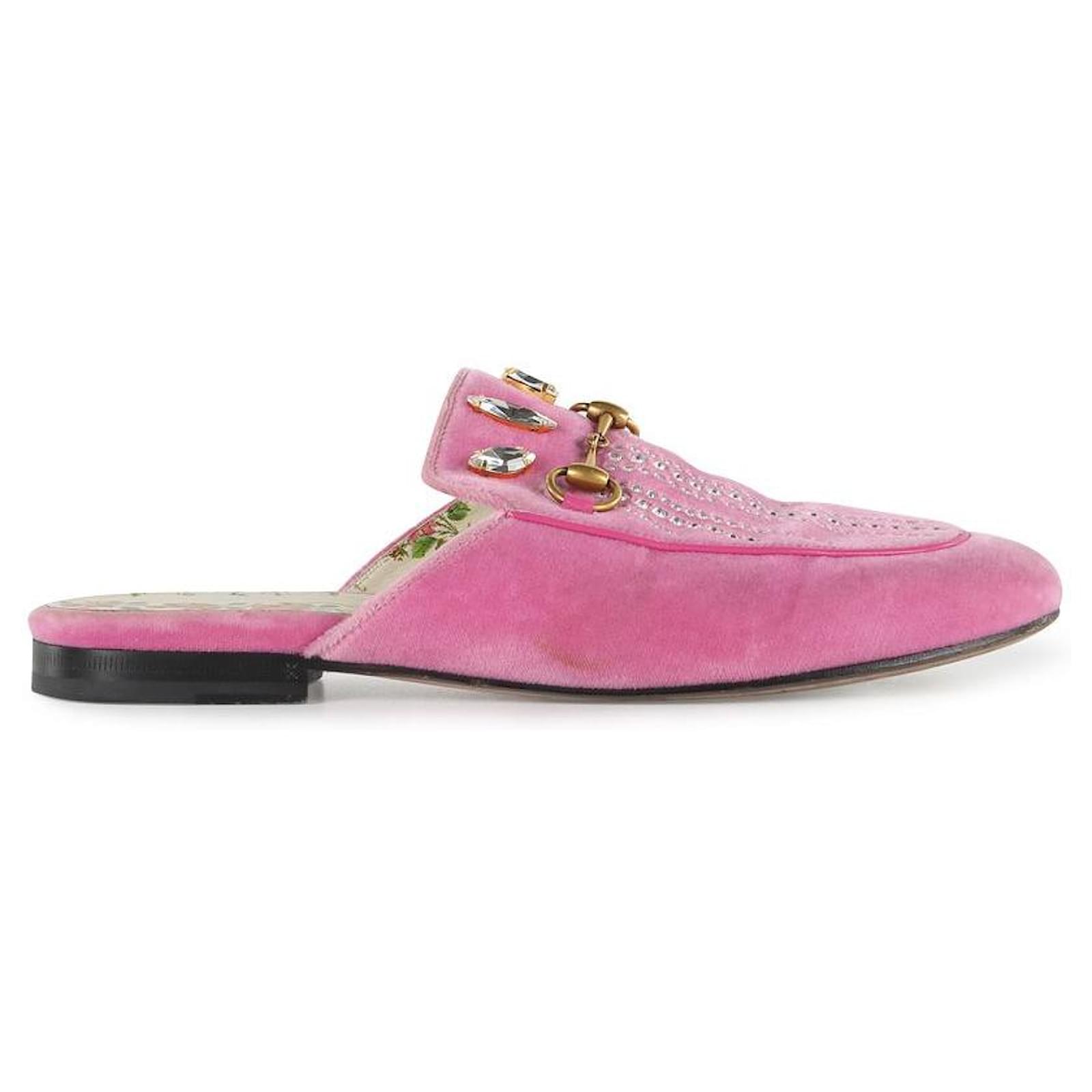gucci princetown mule pink