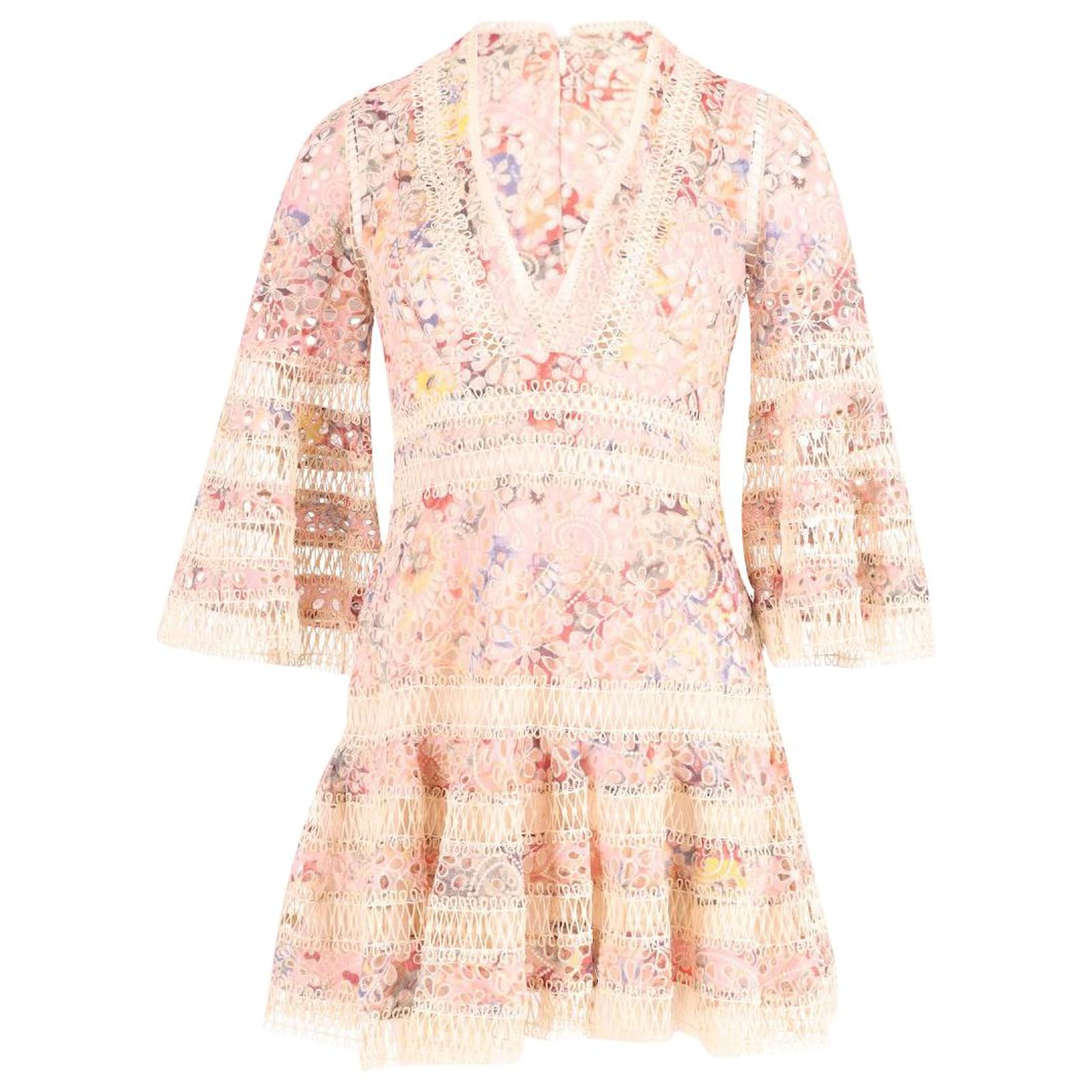 Zimmermann Lovelorn Flutter Dress in Floral Print Cotton ref.655995 ...