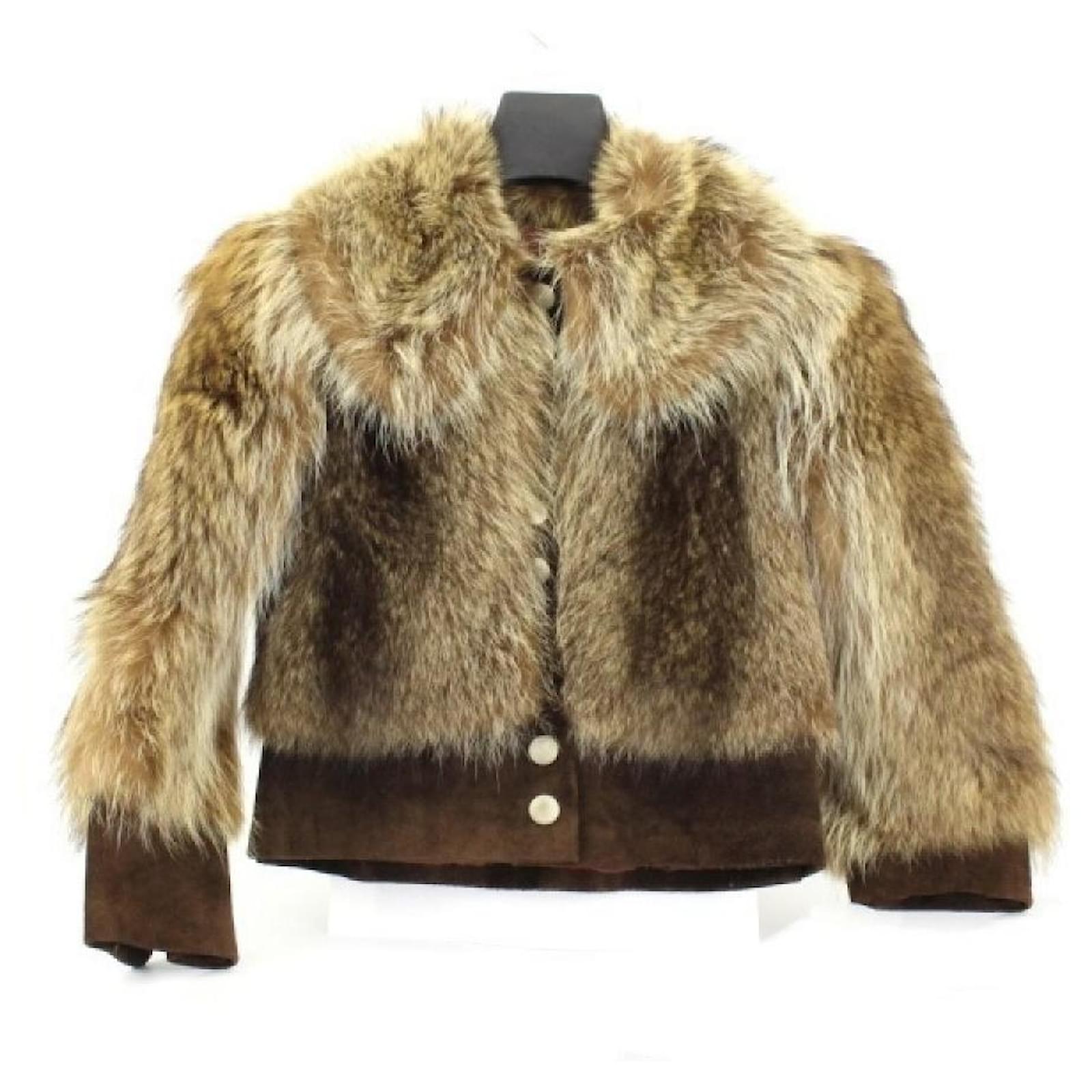 Dior on sale fur jacket