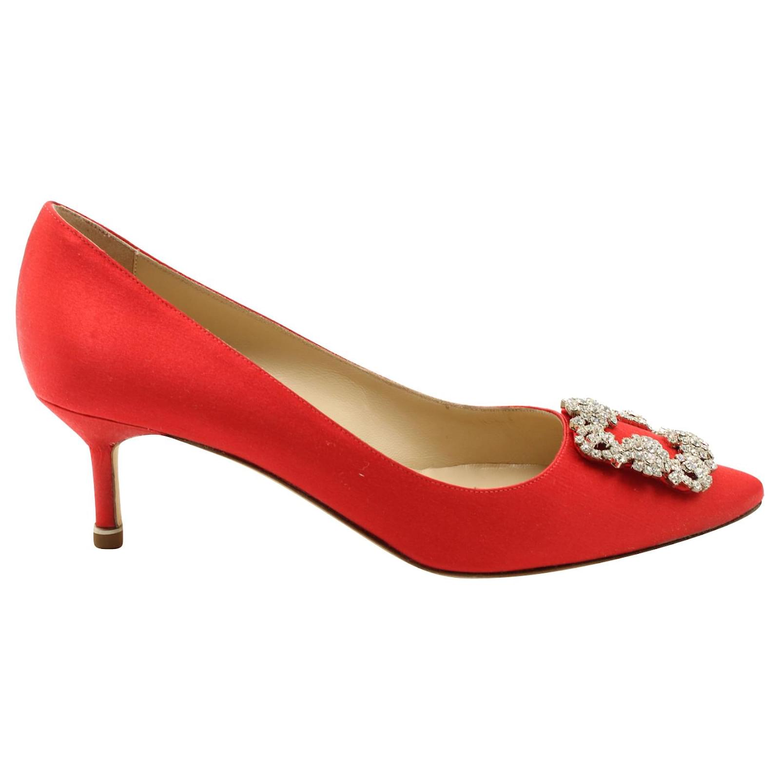 Hangisi Zapatos Rojos Manolo Blahnik Manolo Blahnik Zapatos