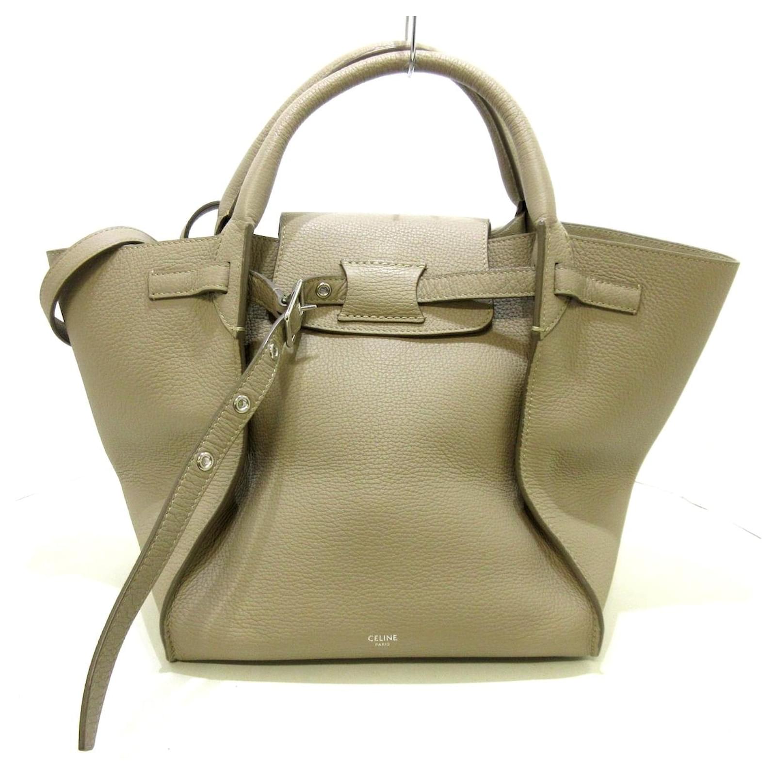 Céline Big Bag Beige Leather ref.657369 - Joli Closet