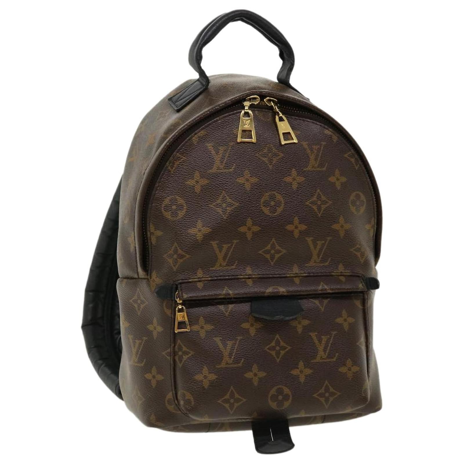 LOUIS VUITTON Monogram Palm Springs PM Backpack M41560 LV Auth bs2081