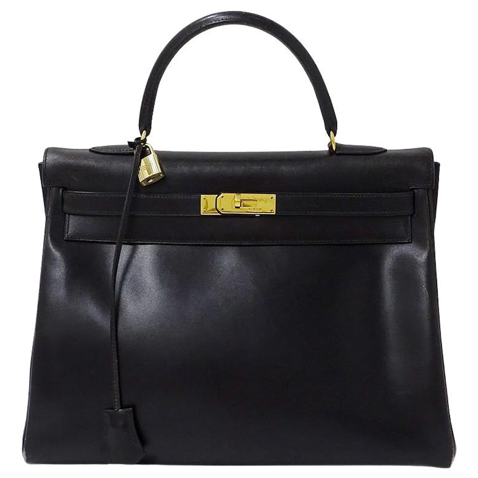 Hermès HERMES BIRKIN Black Leather ref.658947 - Joli Closet