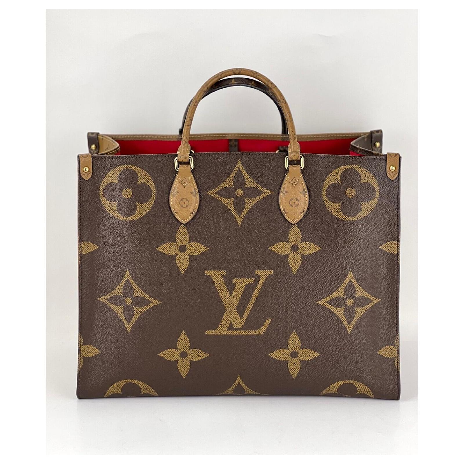 Louis Vuitton Reverse Monogram OTG MM Tote Bag, Designer Brand, Authentic  Louis Vuitton