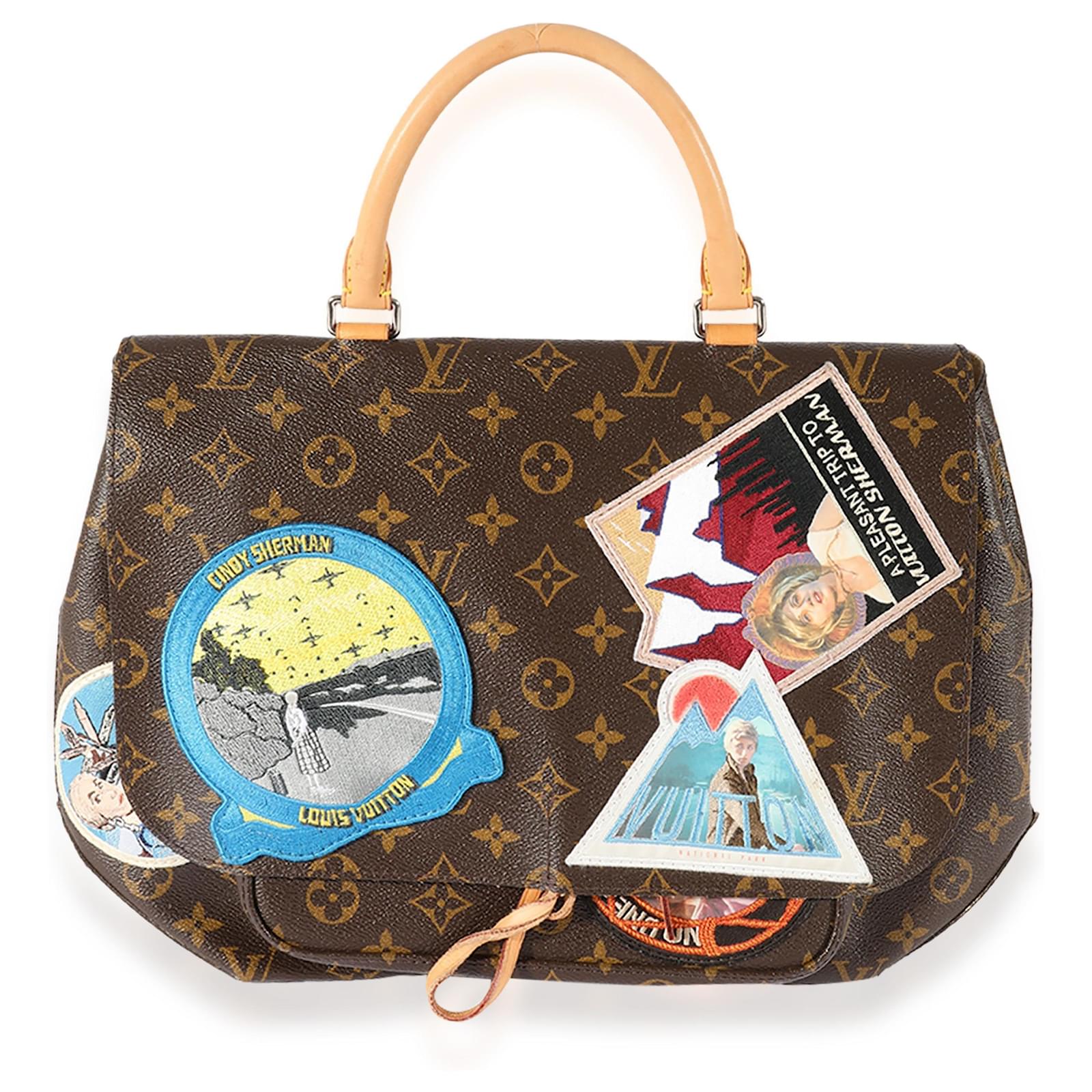 Louis Vuitton X Cindy Sherman Iconoclasts Messenger Bag Brown ref