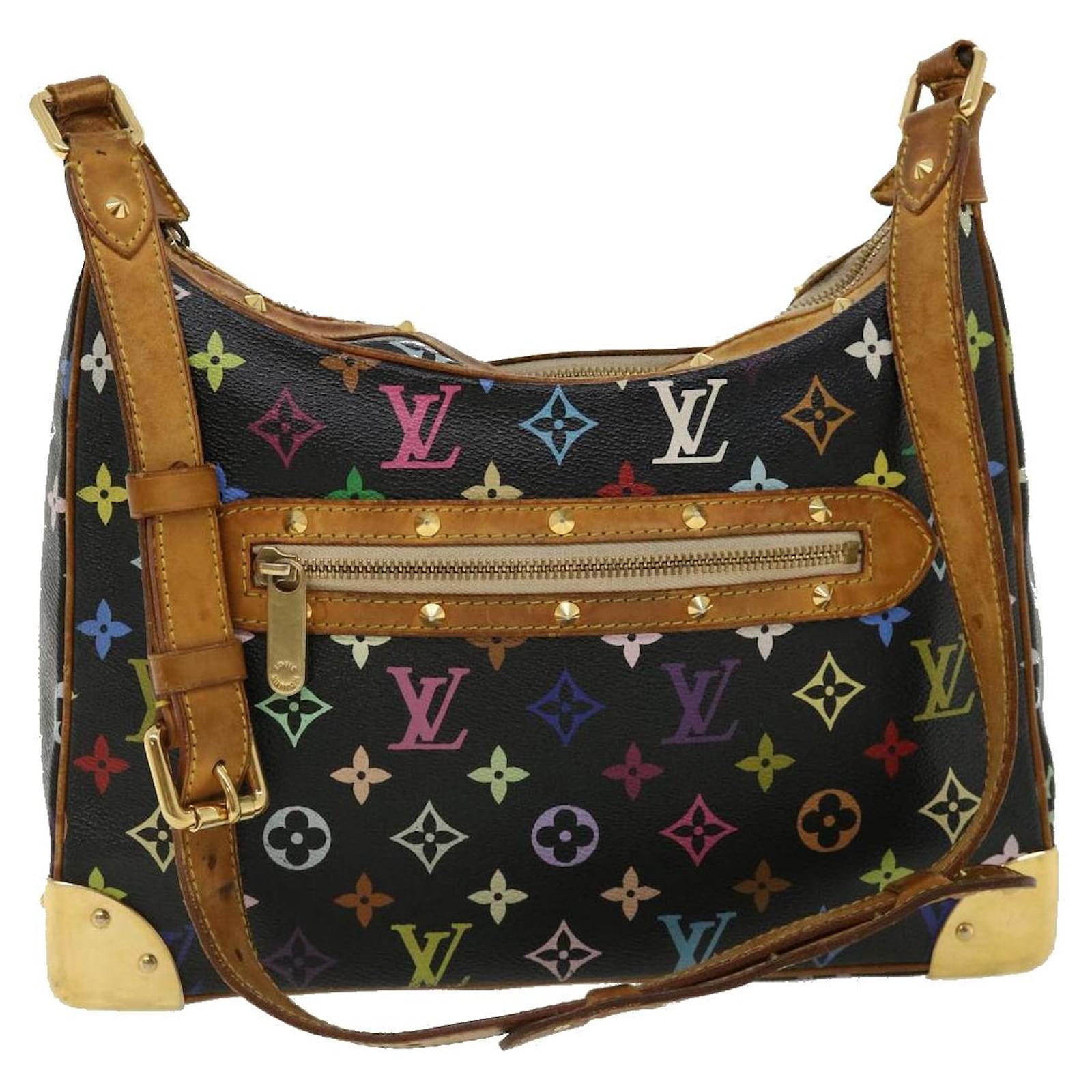 Louis Vuitton Monogram Multicolore Boulogne Bag - Black Shoulder