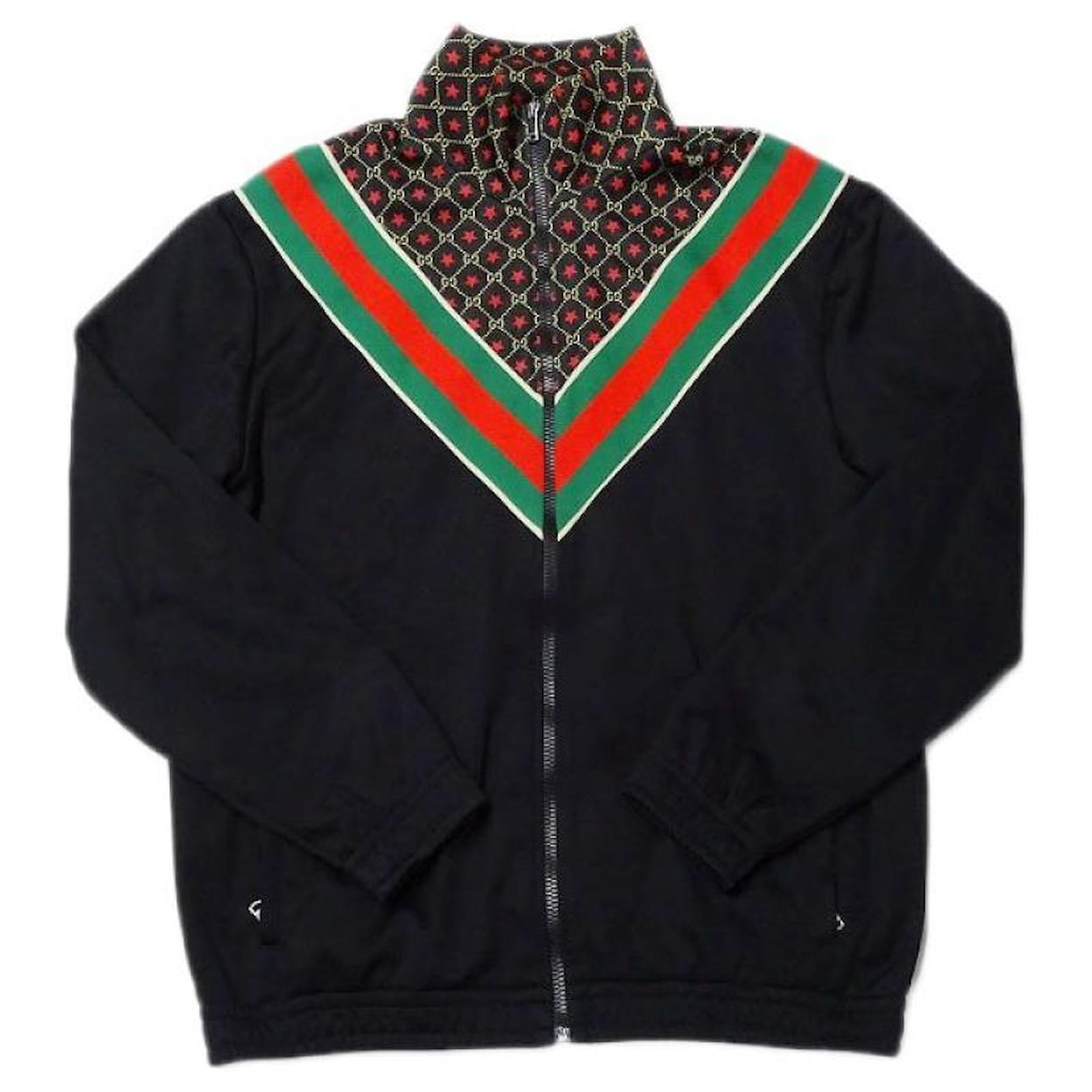 Used] GG Star Jersey Jacket 575734 "Gucci Zip Up Polyester ref.659912 - Joli Closet