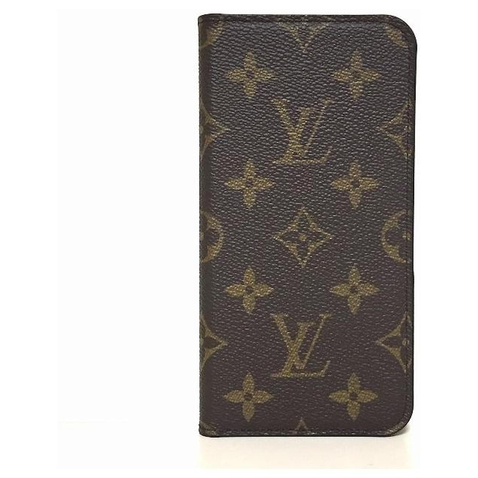 Louis Vuitton Monogram iPhone 6/7/8 Folio - Brown Phone Cases