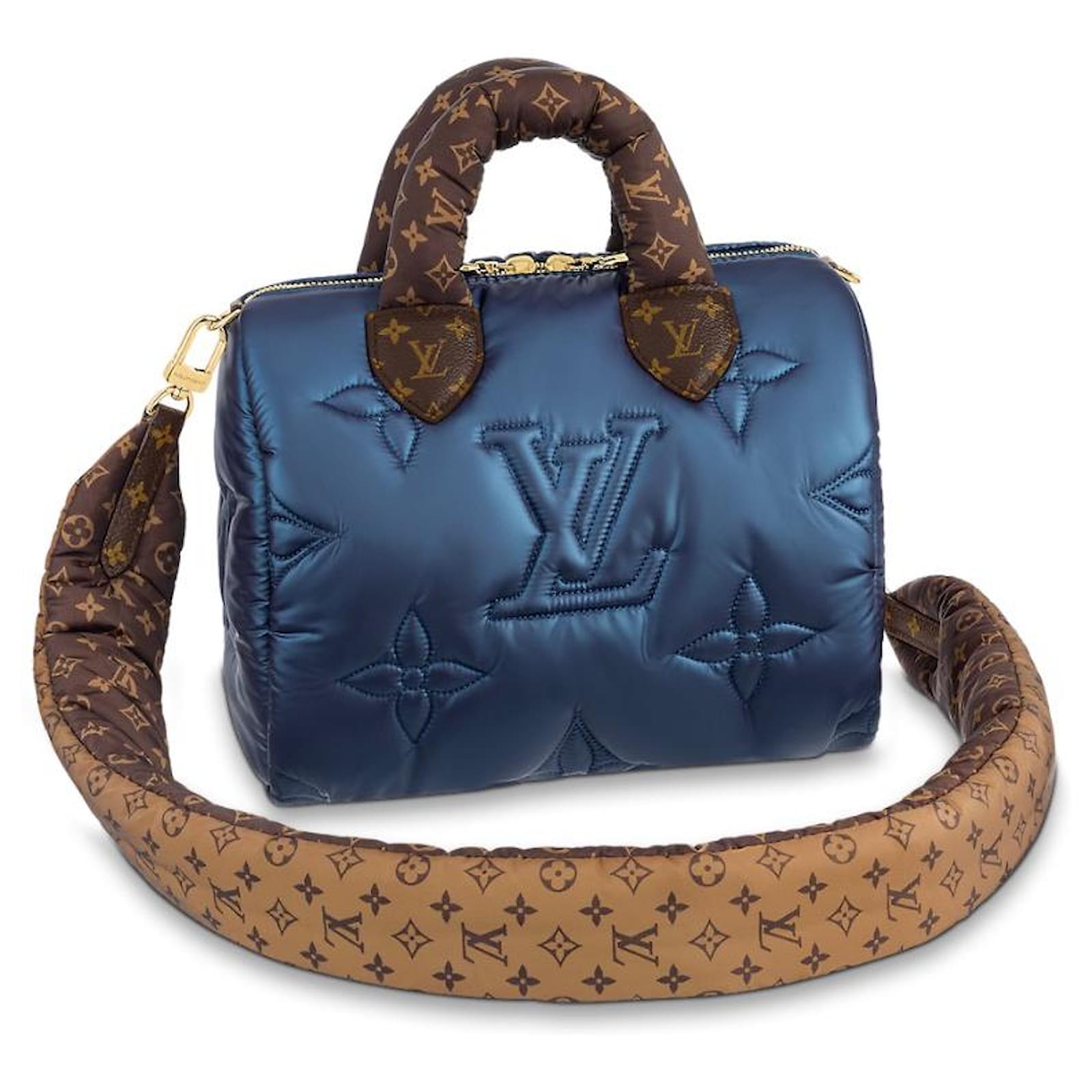 Louis Vuitton Pillow Speedy Bandouliere 25 Bag in Blue