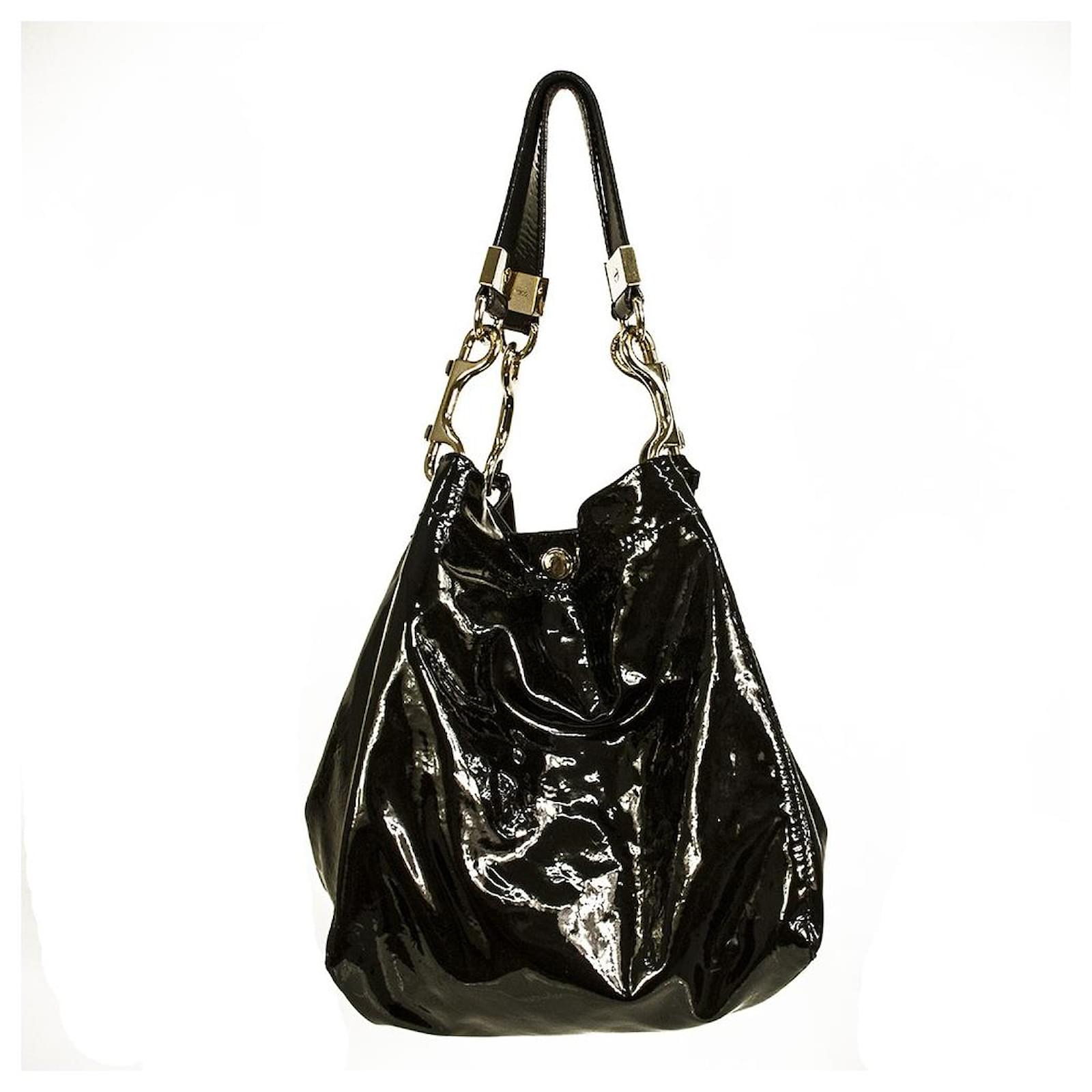 Jimmy Choo Handbags bon bon Women BONBONBUCKETSAORBLACKLIGHTGOLD Leather  Black 589,23€