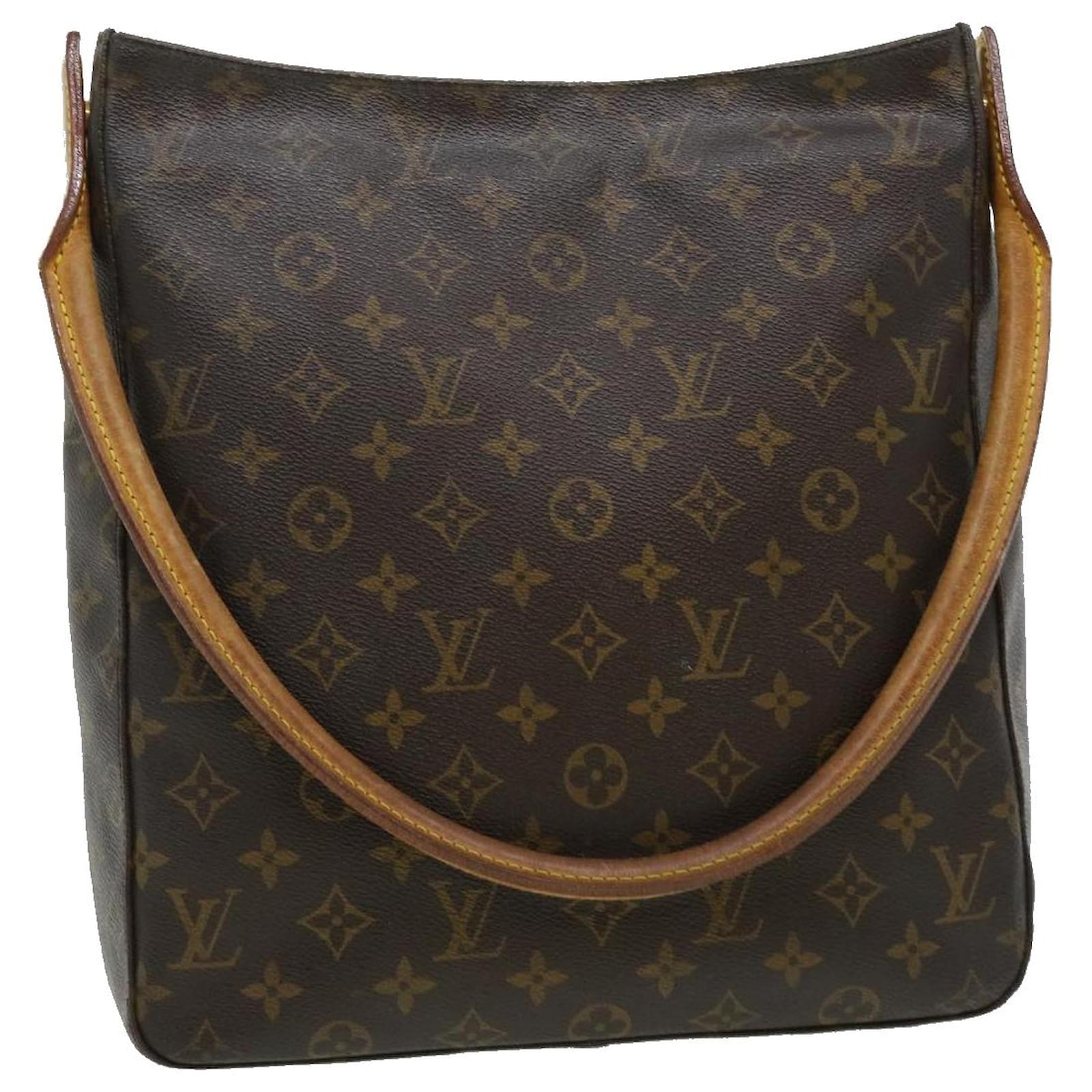 Louis Vuitton Monogram Looping GM Shoulder Bag Handbag M51145