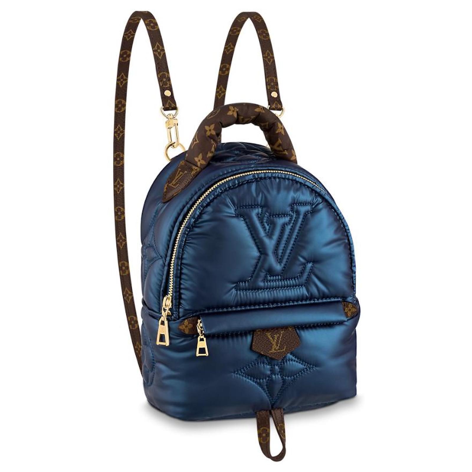 Louis Vuitton LV Unisex Pillow Palm Springs Mini Backpack Navy