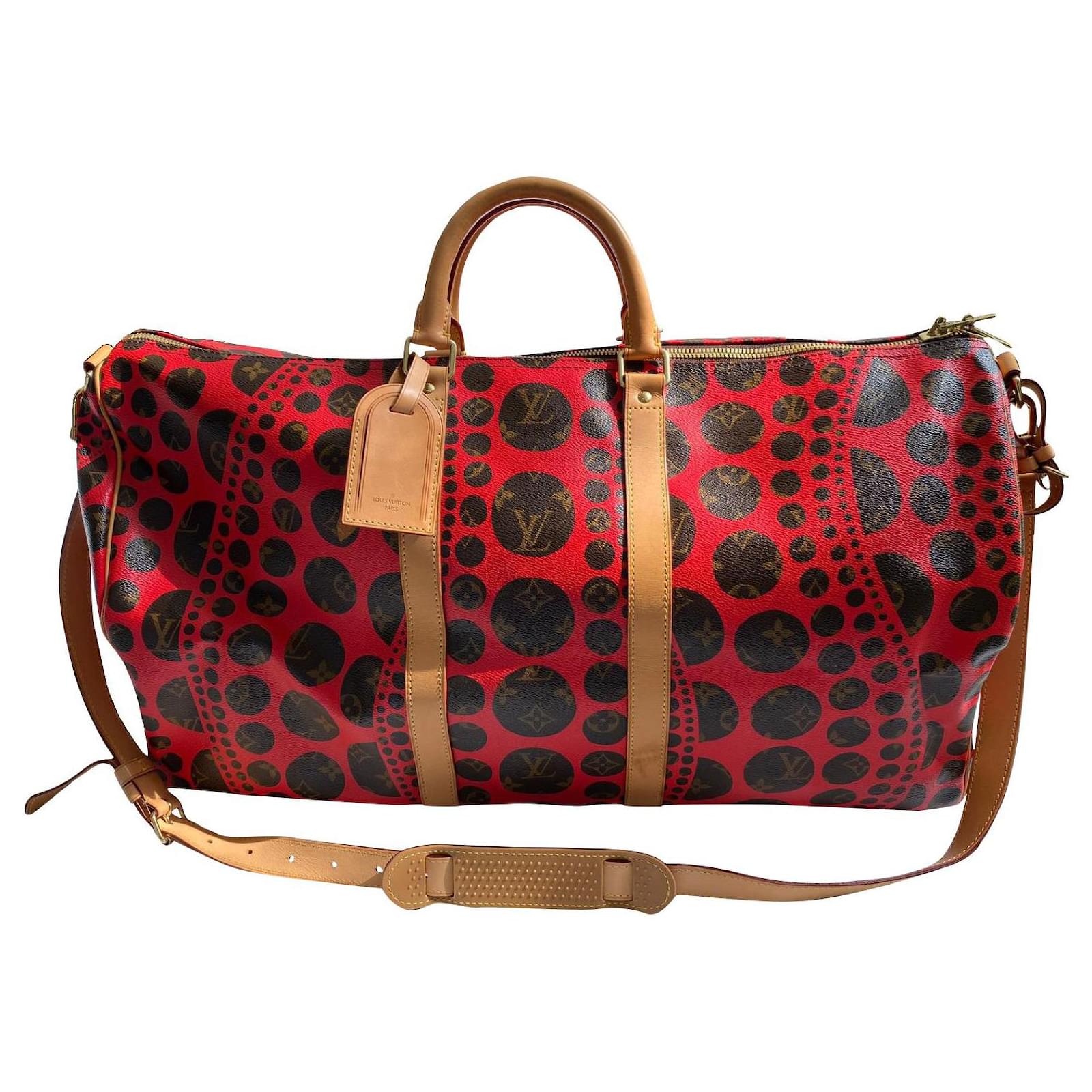Louis Vuitton Yayoi Kusama Red Bags & Handbags for Women for sale