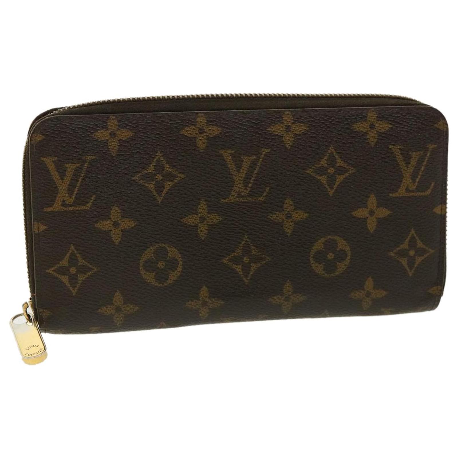 Louis Vuitton Zippy Women's Long Wallet M42616 Monogram Brown
