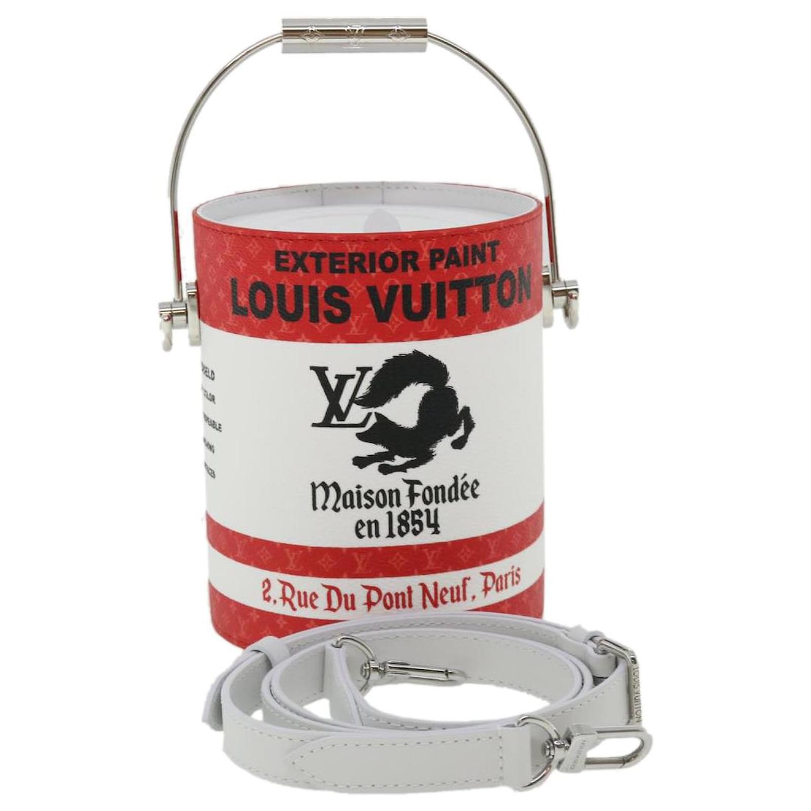 Louis Vuitton White PVC Exterior Bags & Handbags for Women