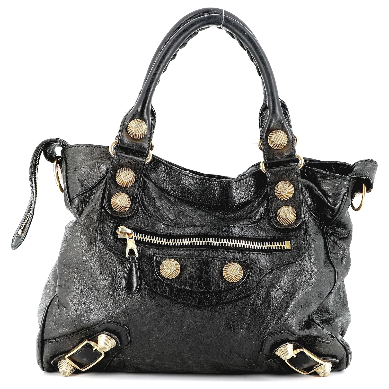 balenciaga town black