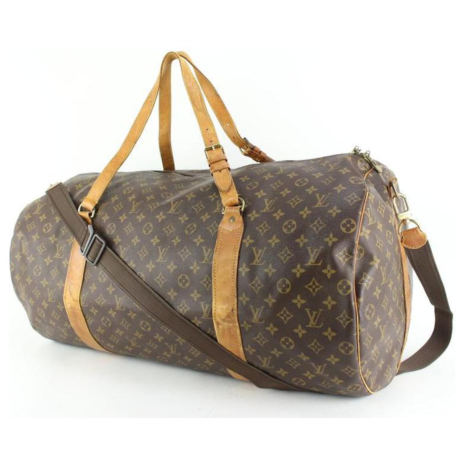 Louis Vuitton Reisetasche Sac Polochon 70 Monogram Canvas braun