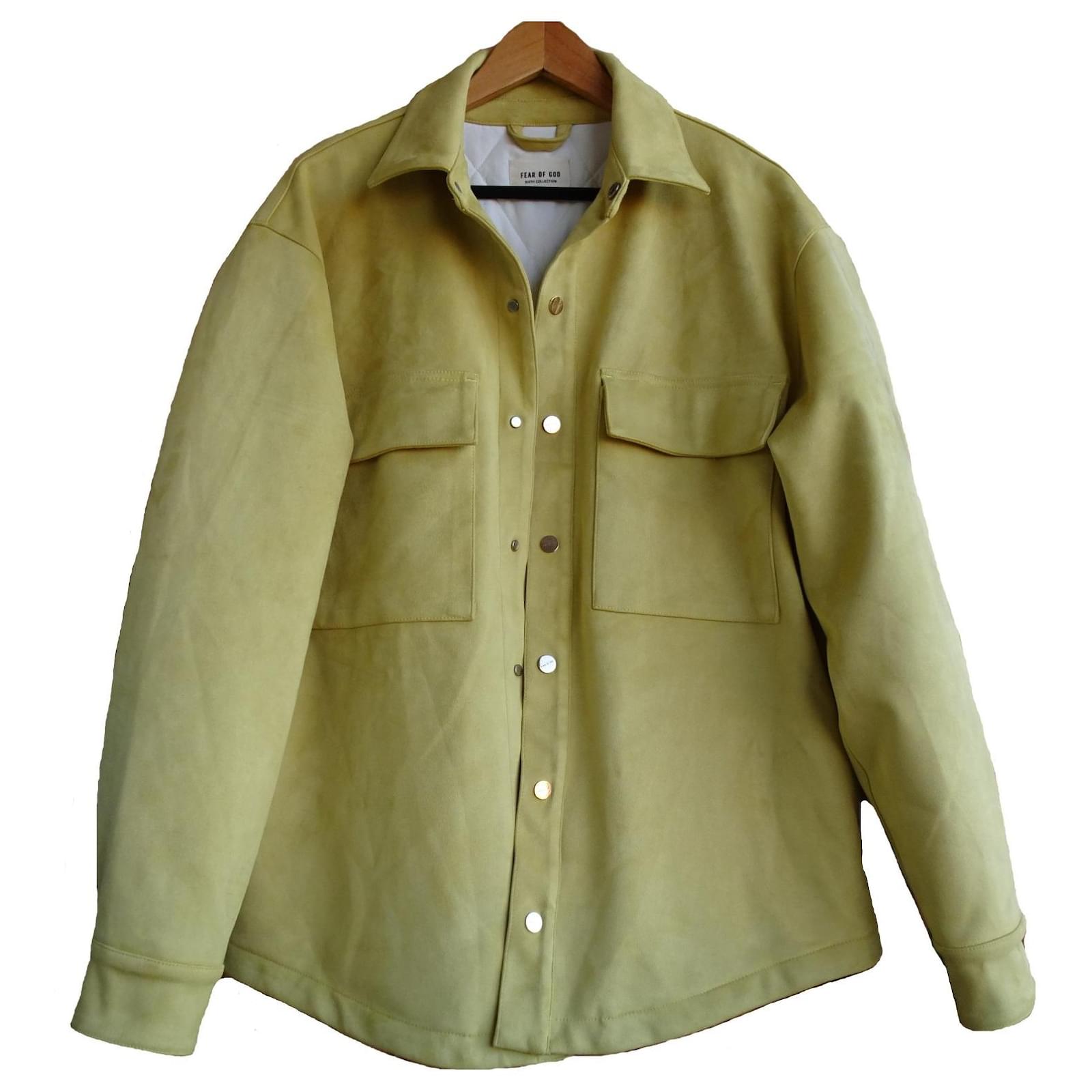 fear of god ultrasuede shirt jacket