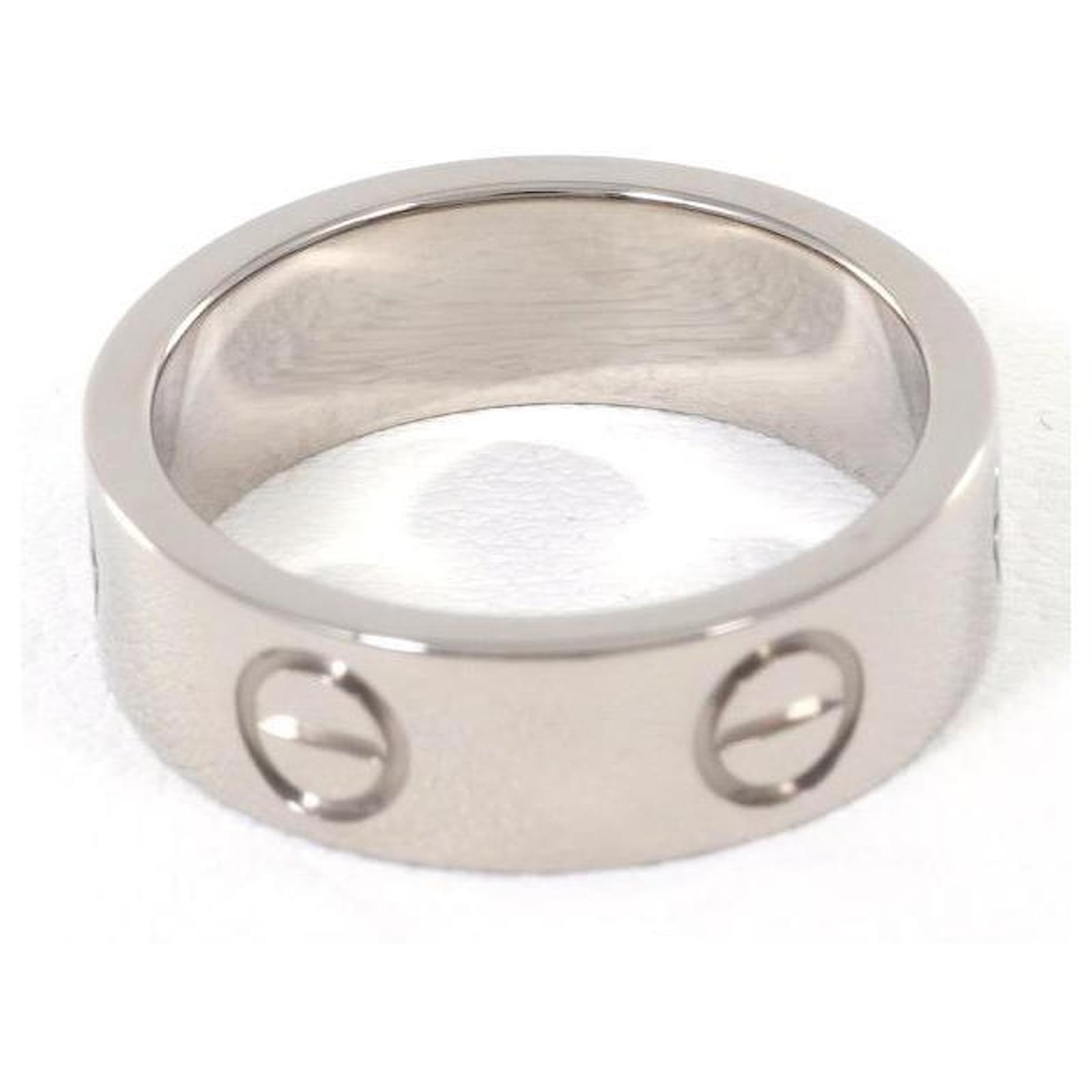 Cartier Liebe Silber Weißgold ref.665343 Joli Closet