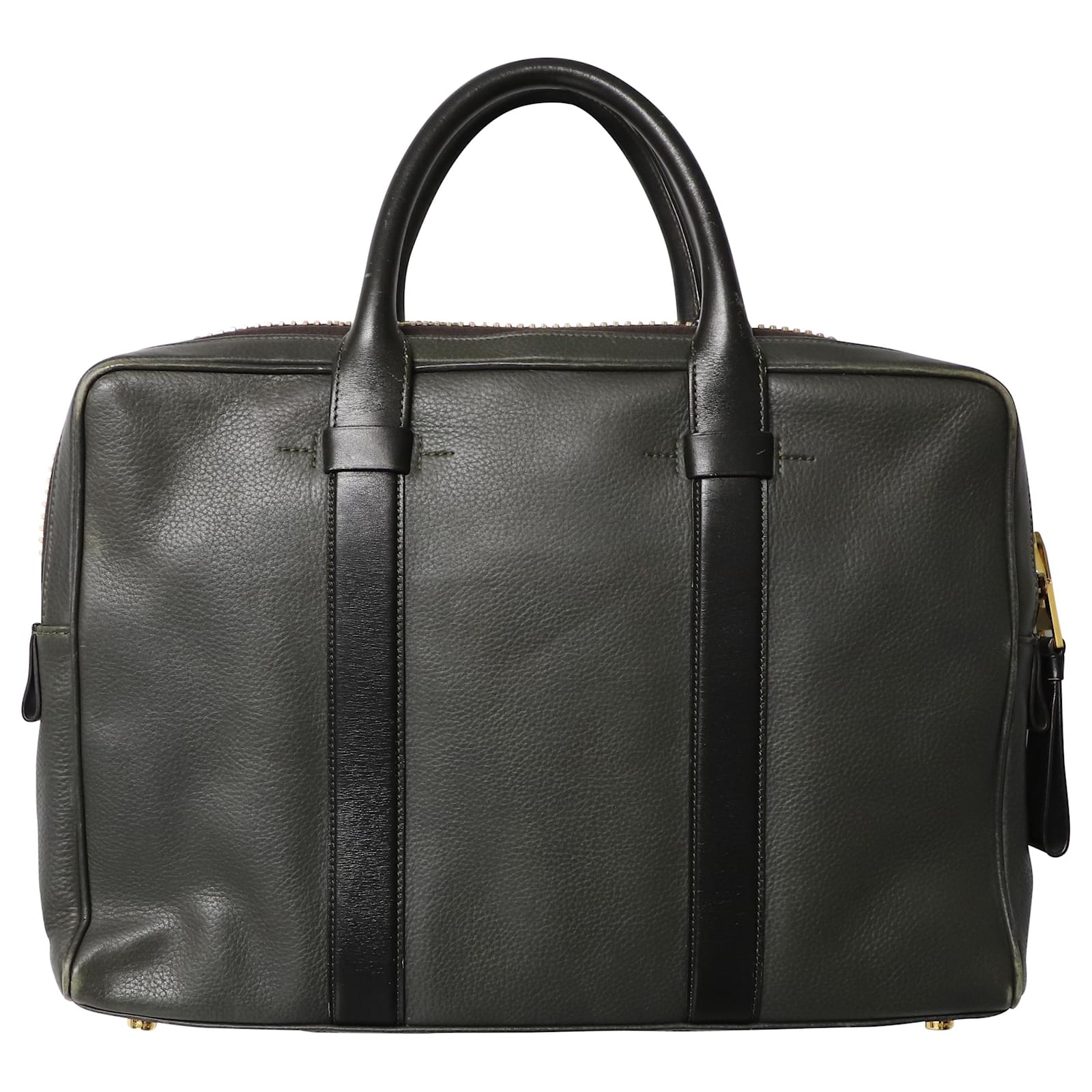 Tom Ford Buckley Green Leather  - Joli Closet