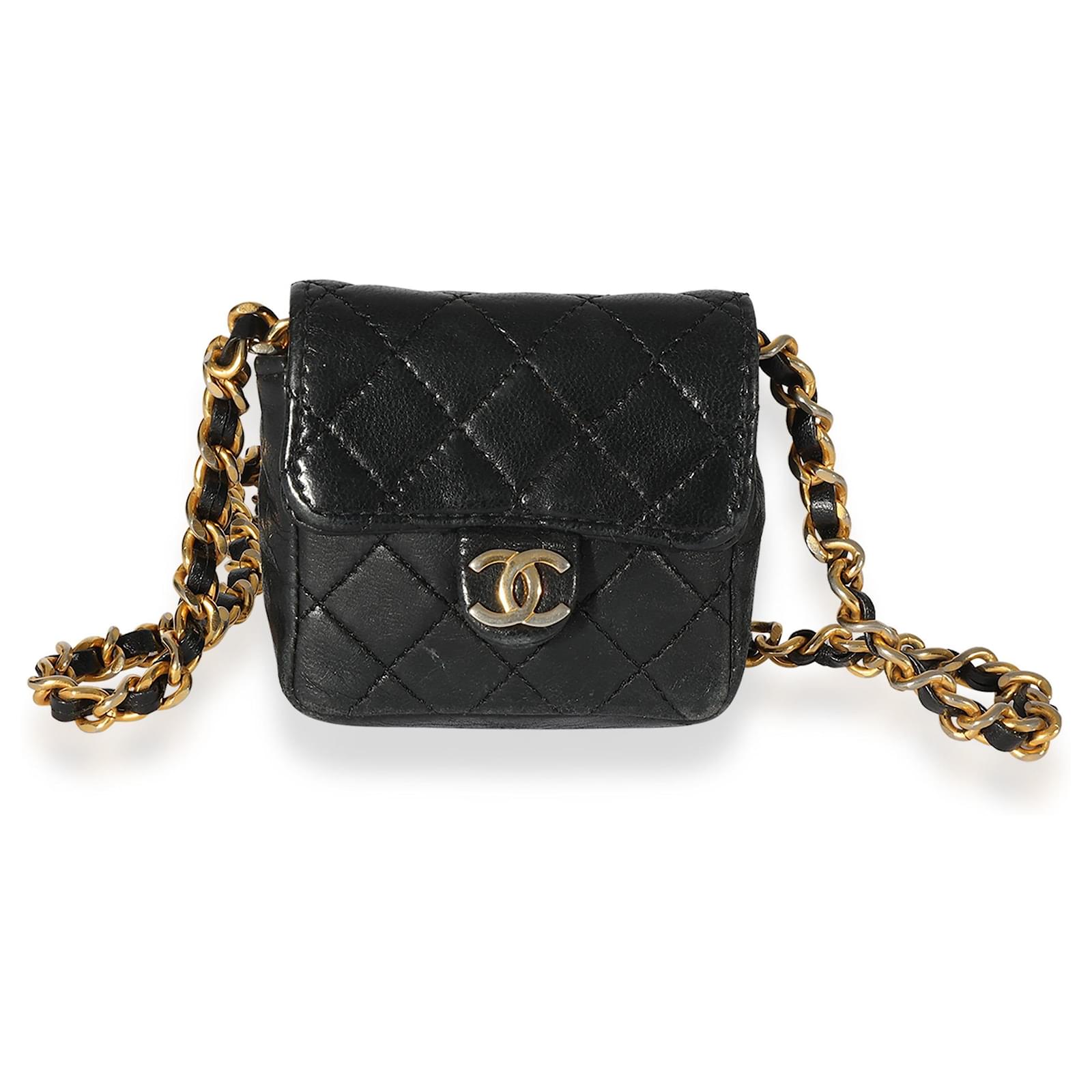 CHANEL PreOwned 1990s Micro Classic Flap Belt Bag  Farfetch